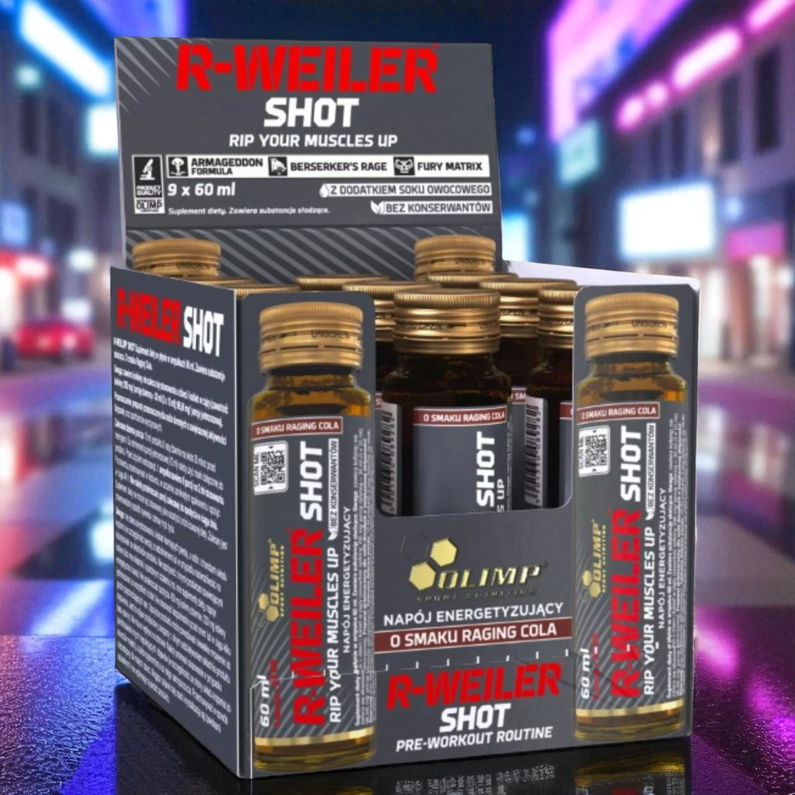 OLIMP - R-Weiler Shot - 9x 60ml  Cola