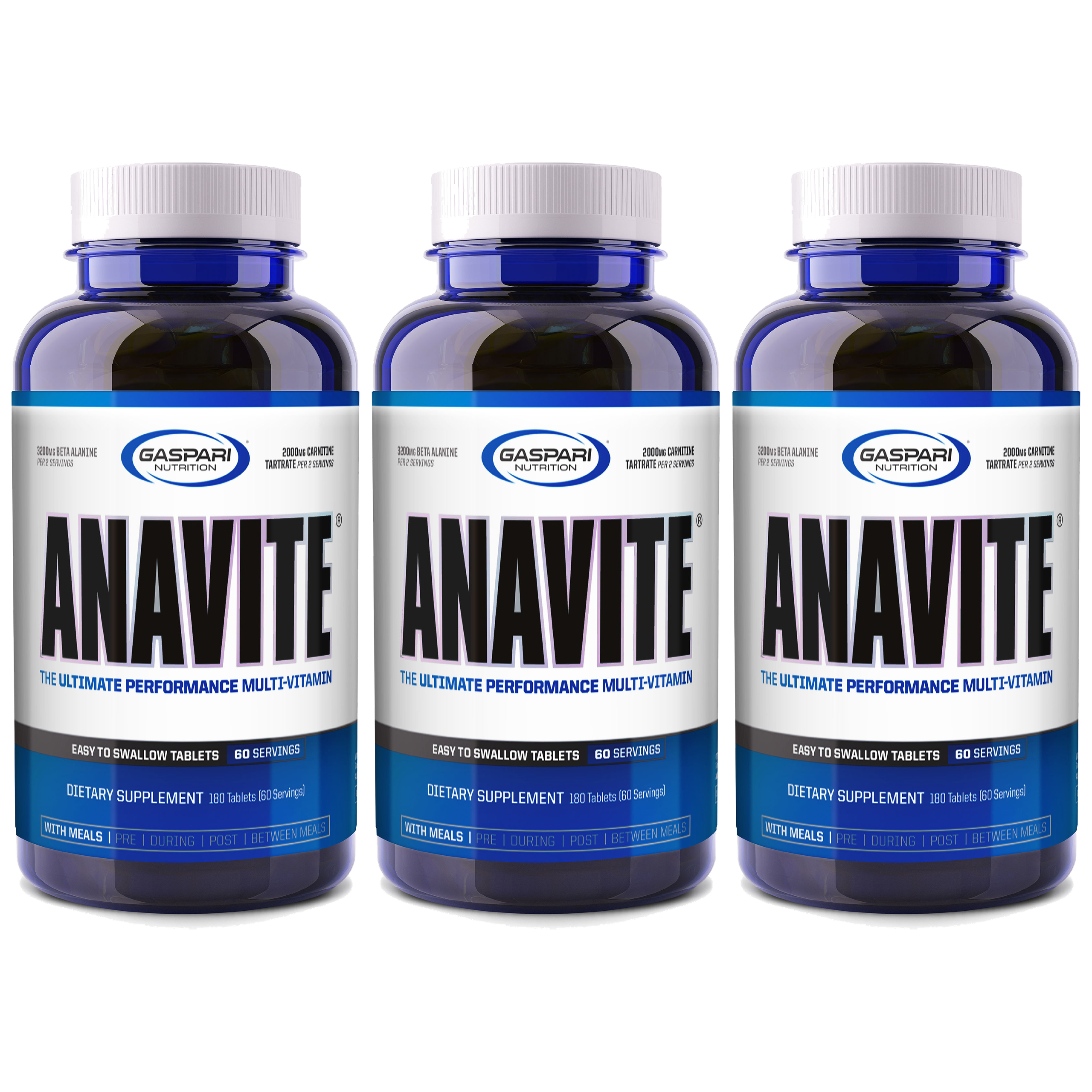 GASPARI NUTRITION Anavite - 3x 180tabs