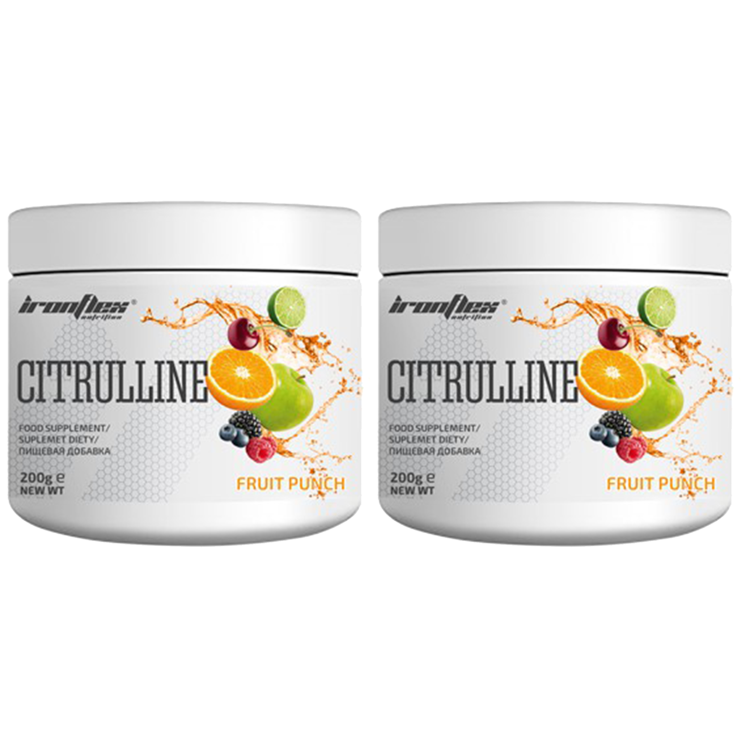 IRONFLEX Citrulline - 2x 200g - Fruit Punch