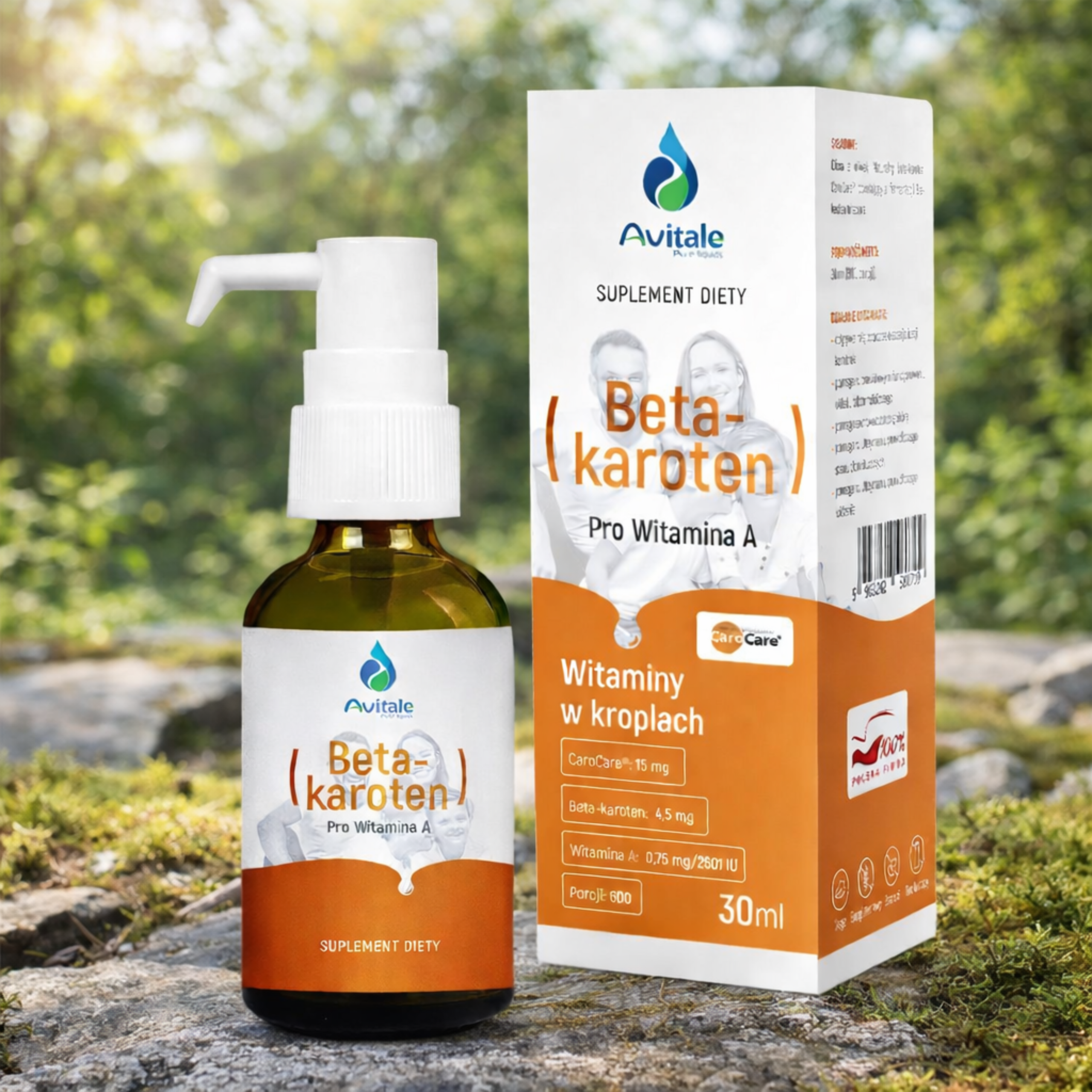 ALINESS - Avitale Beta Karoten - 3x 30ml