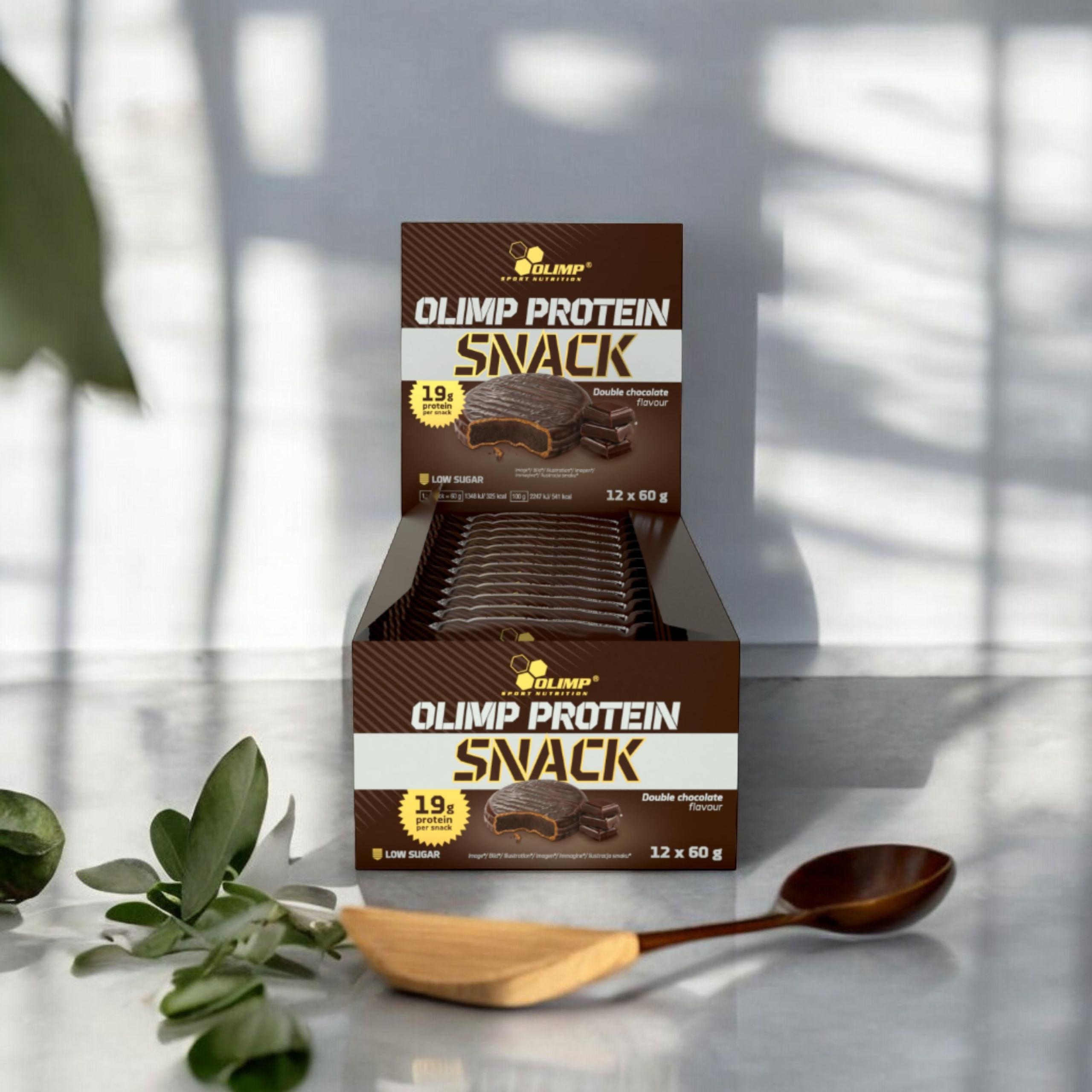 OLIMP Protein Snack - 12x 2x 60g - Double Chocolate