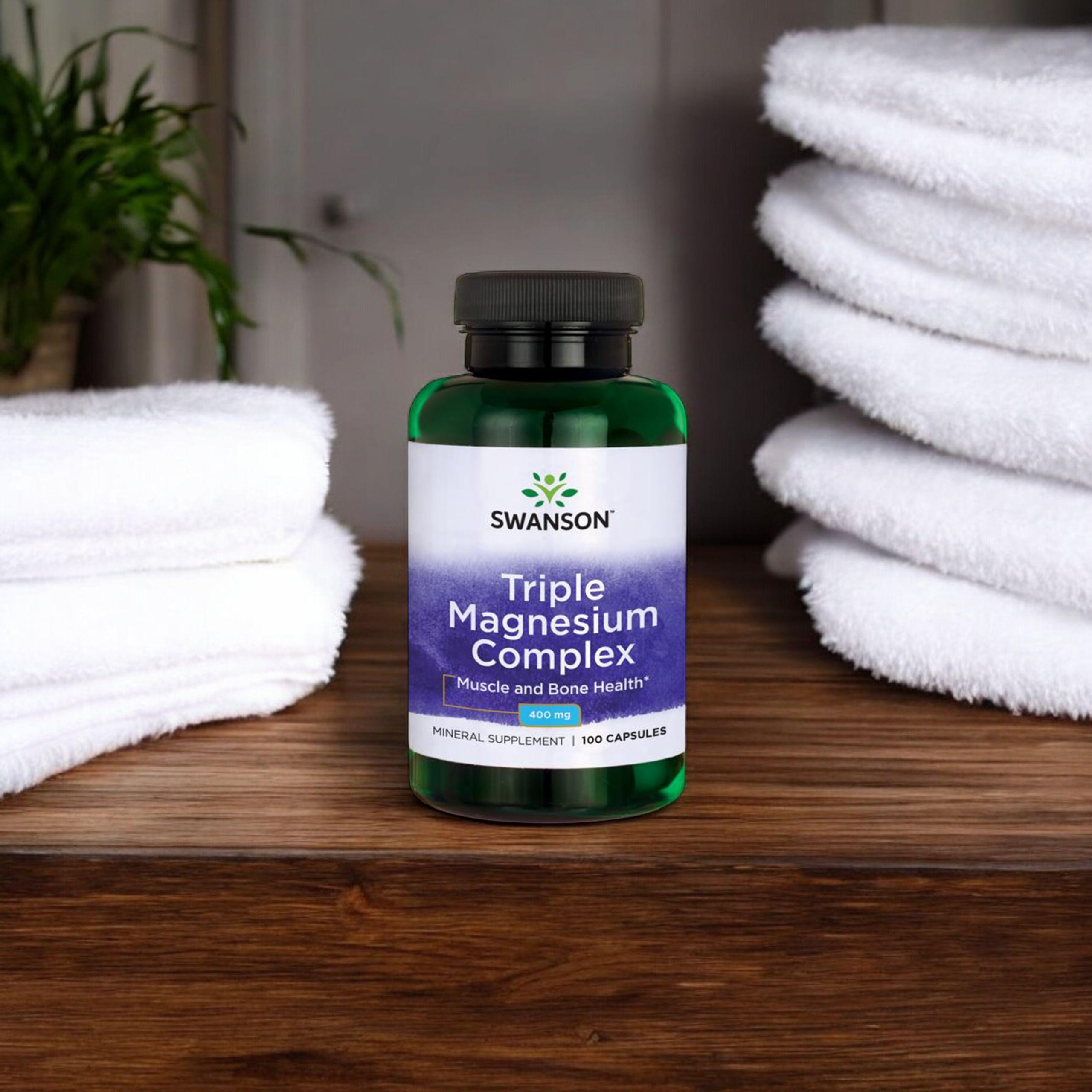 SWANSON Triple Magnesium Complex 400mg - 100caps