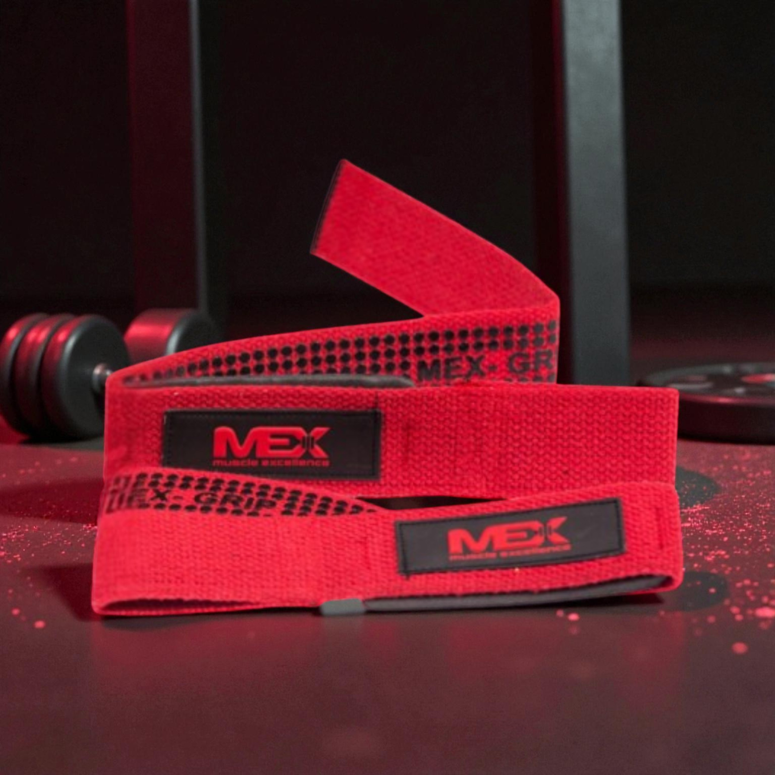 MEX NUTRITION - Lift Straps - Red