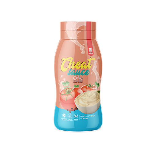Cheat Meal Nutrition Sauce 0% (Sos zero kalorii) - 2x 500ml - Majonezowo - ketchupowy