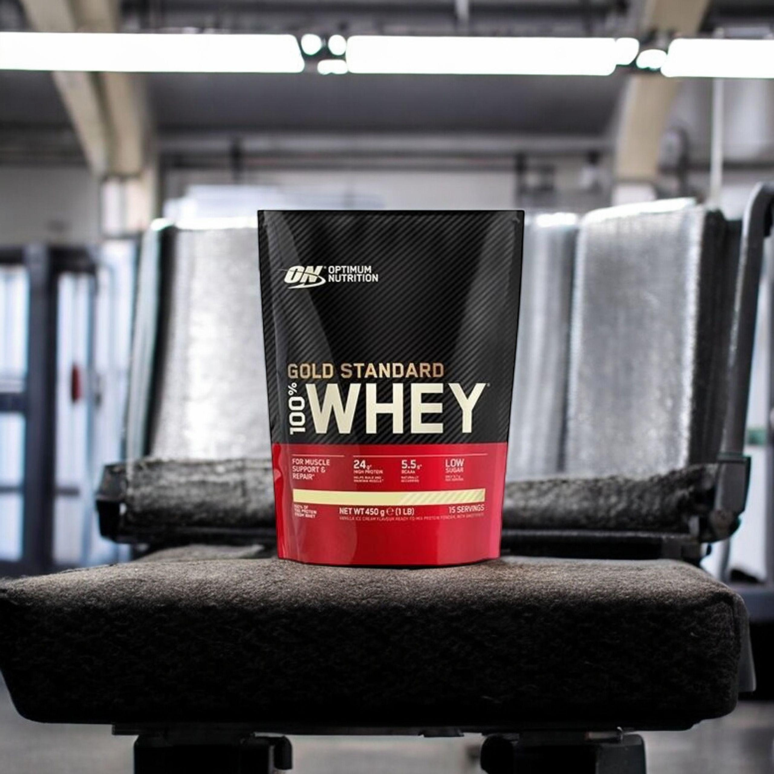 OPTIMUM NUTRITION - Whey Gold Standard Bag - 480g 