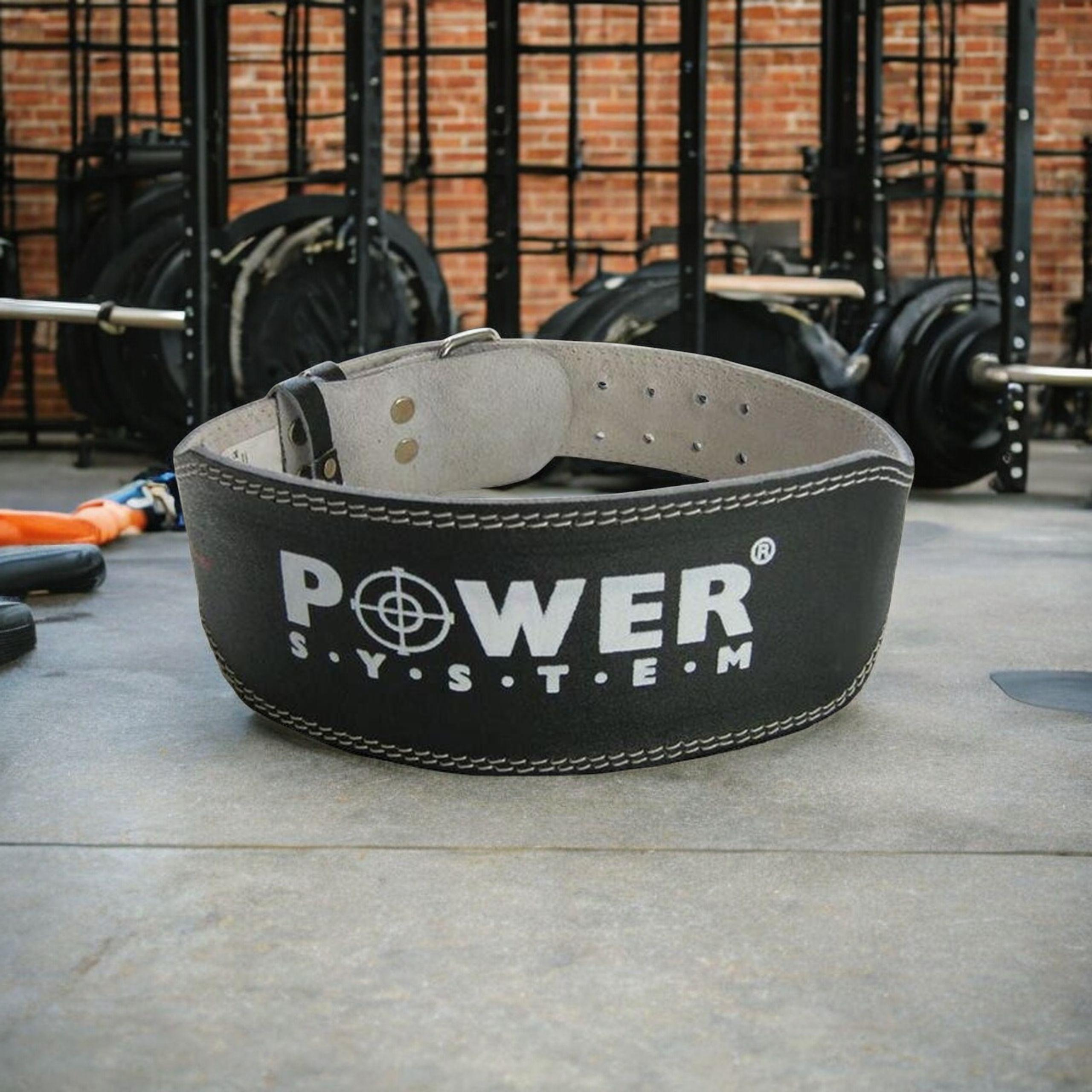 POWER SYSTEM Pas Skórzany - Basic