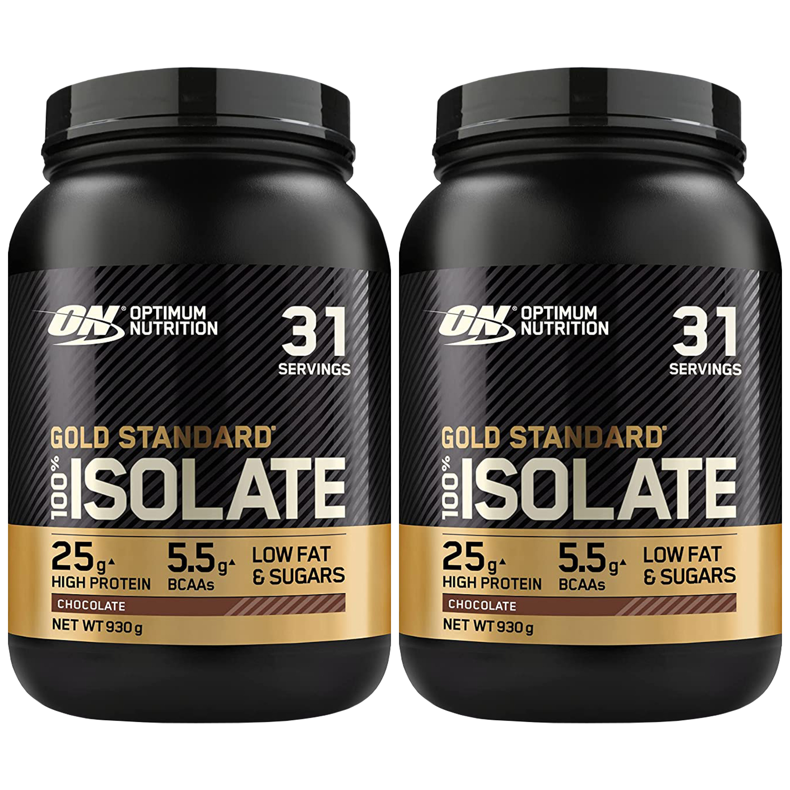 OPTIMUM NUTRITION Gold Standard 100% Isolate - 2x 930g