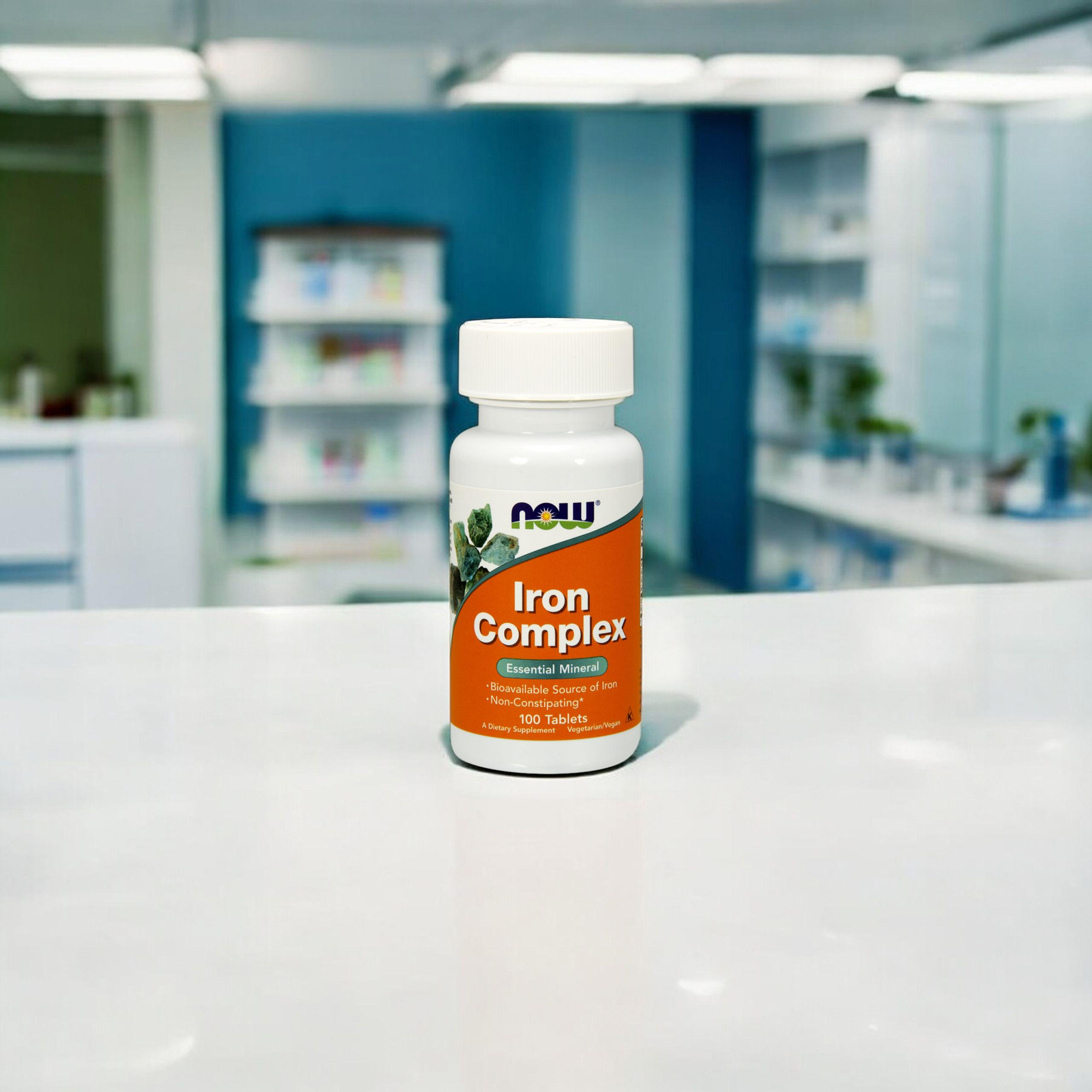 NOW Iron Complex - 100tabs