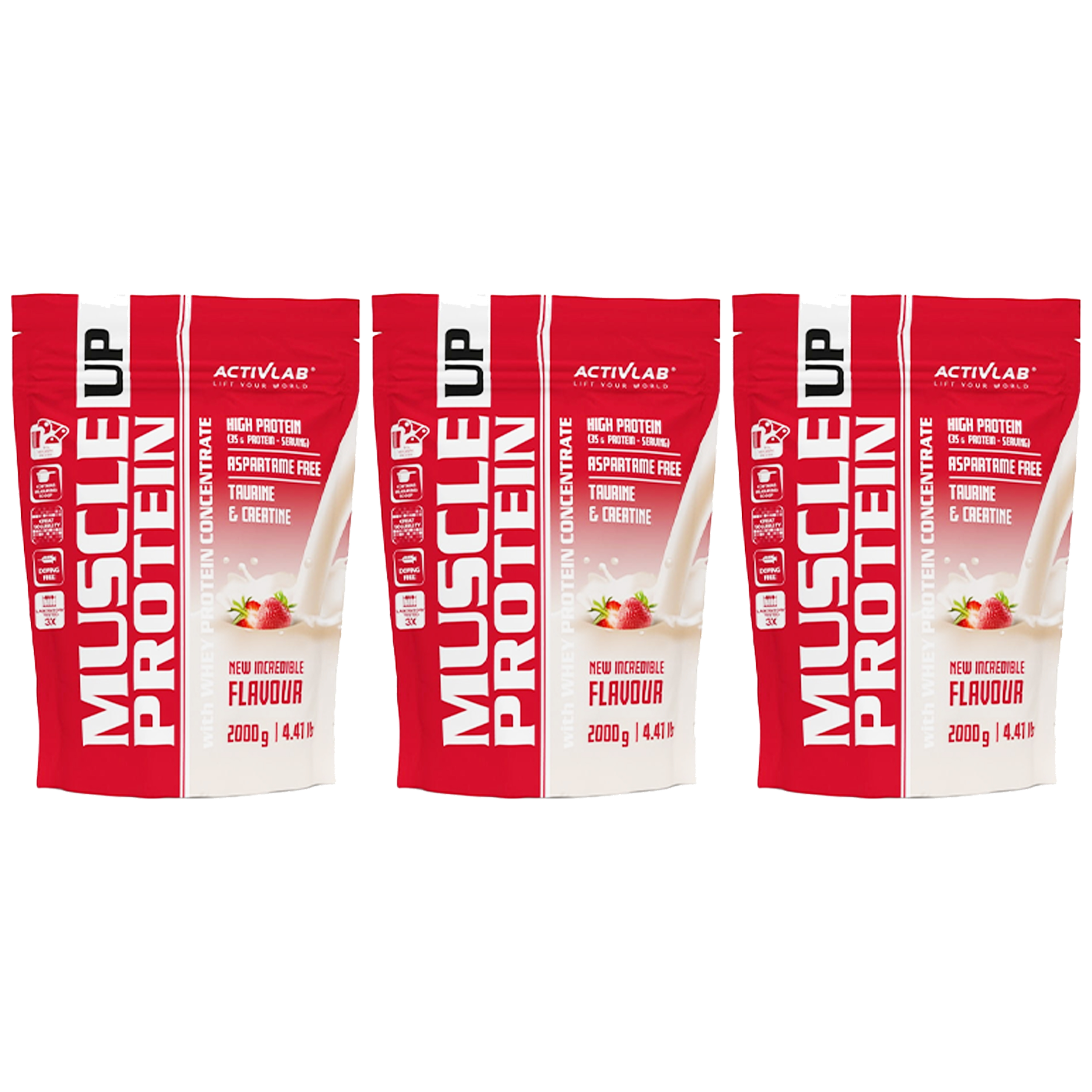 ACTIVLAB Muscle Up Protein - 3x 2000g