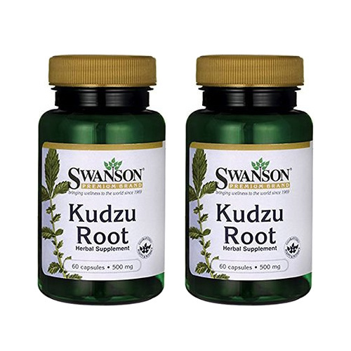 SWANSON Kudzu Root 500mg - 2x 60caps
