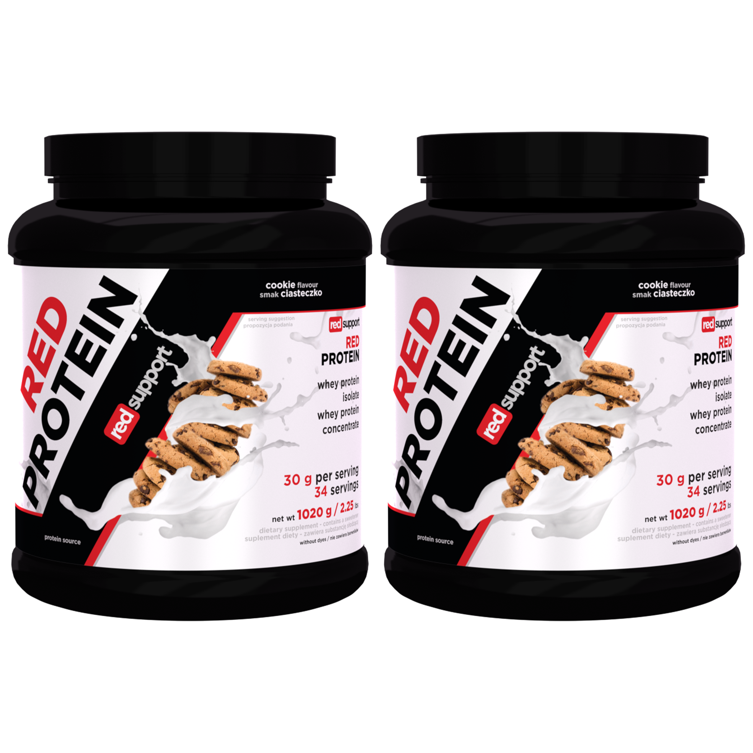 RED SUPPORT Red Protein - 2x 1020g