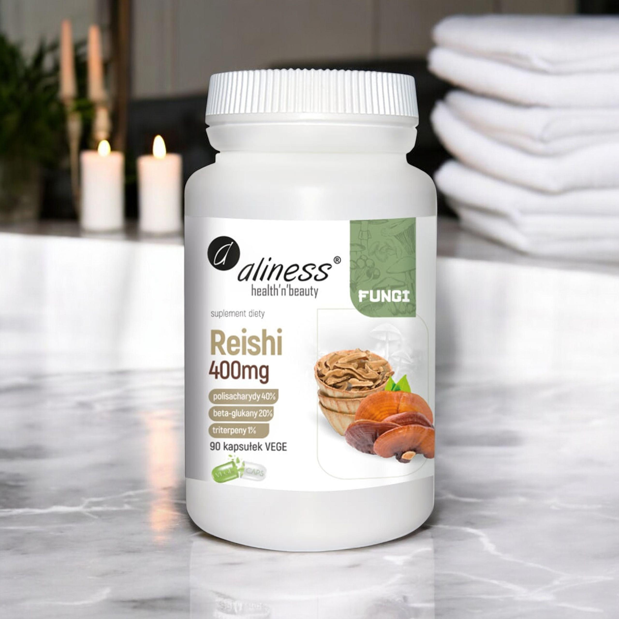 ALINESS - Reishi 400mg - 3x 90vcaps.