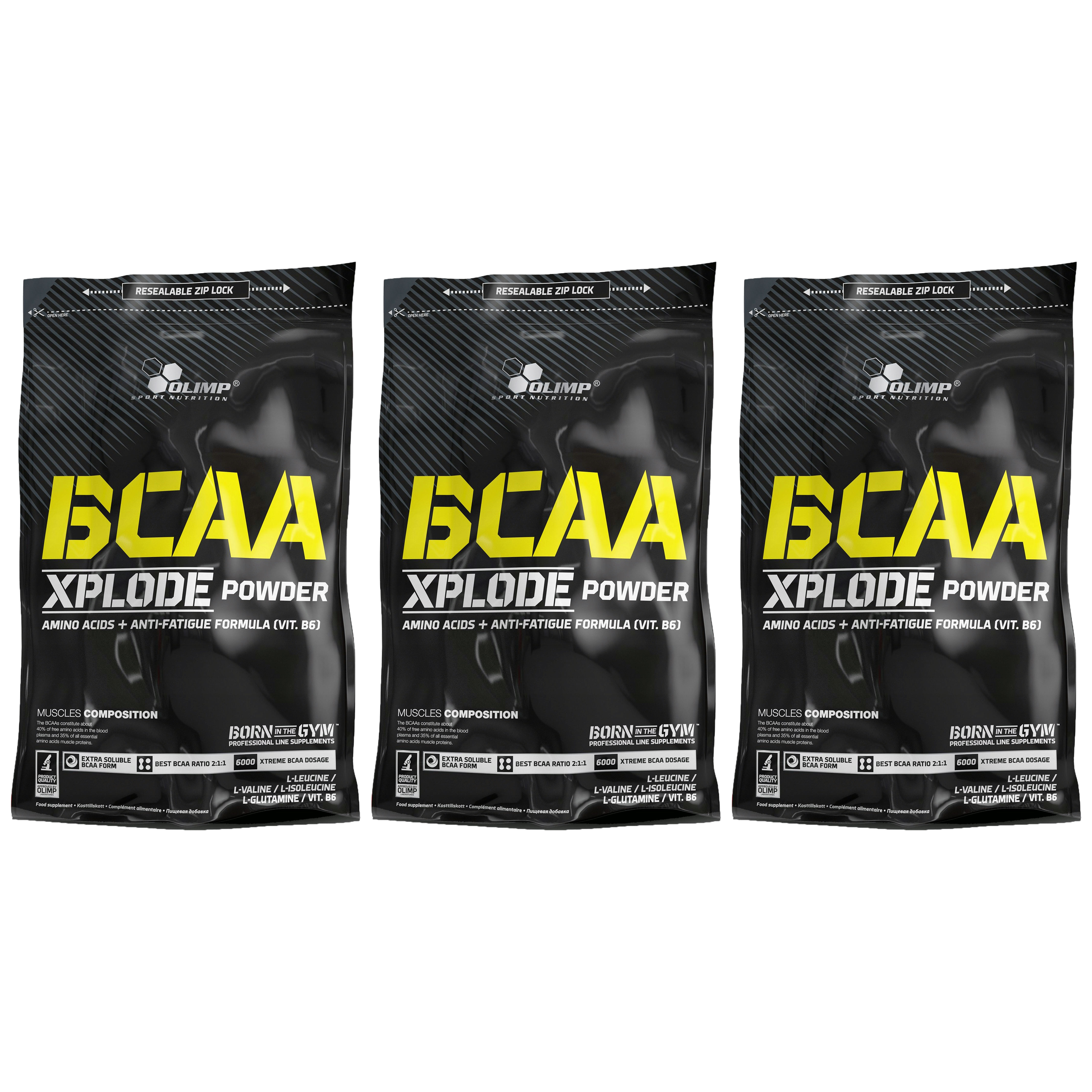 OLIMP BCAA Xplode - 3x 1000g