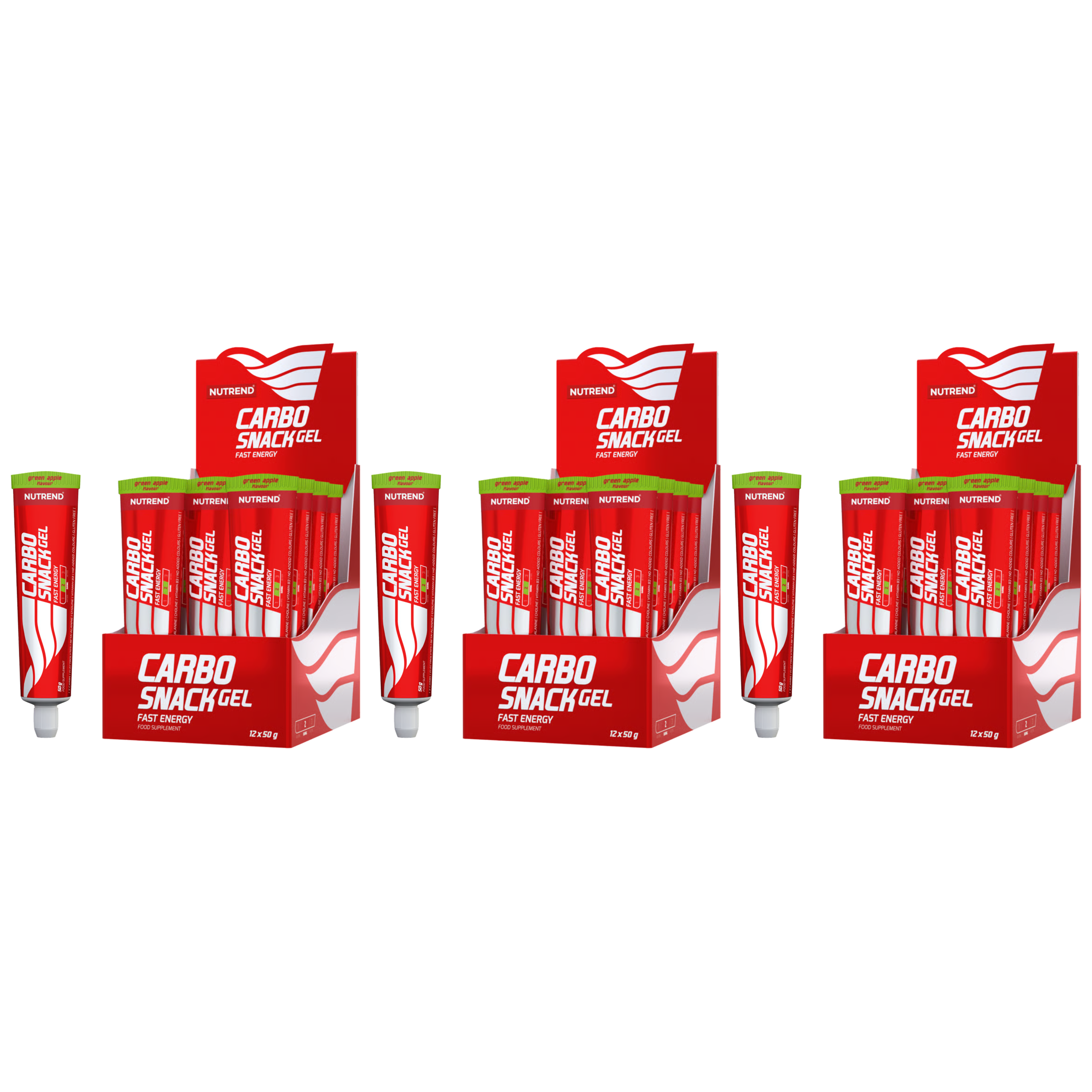 NUTREND - Carbosnack - 12x 3x 50g