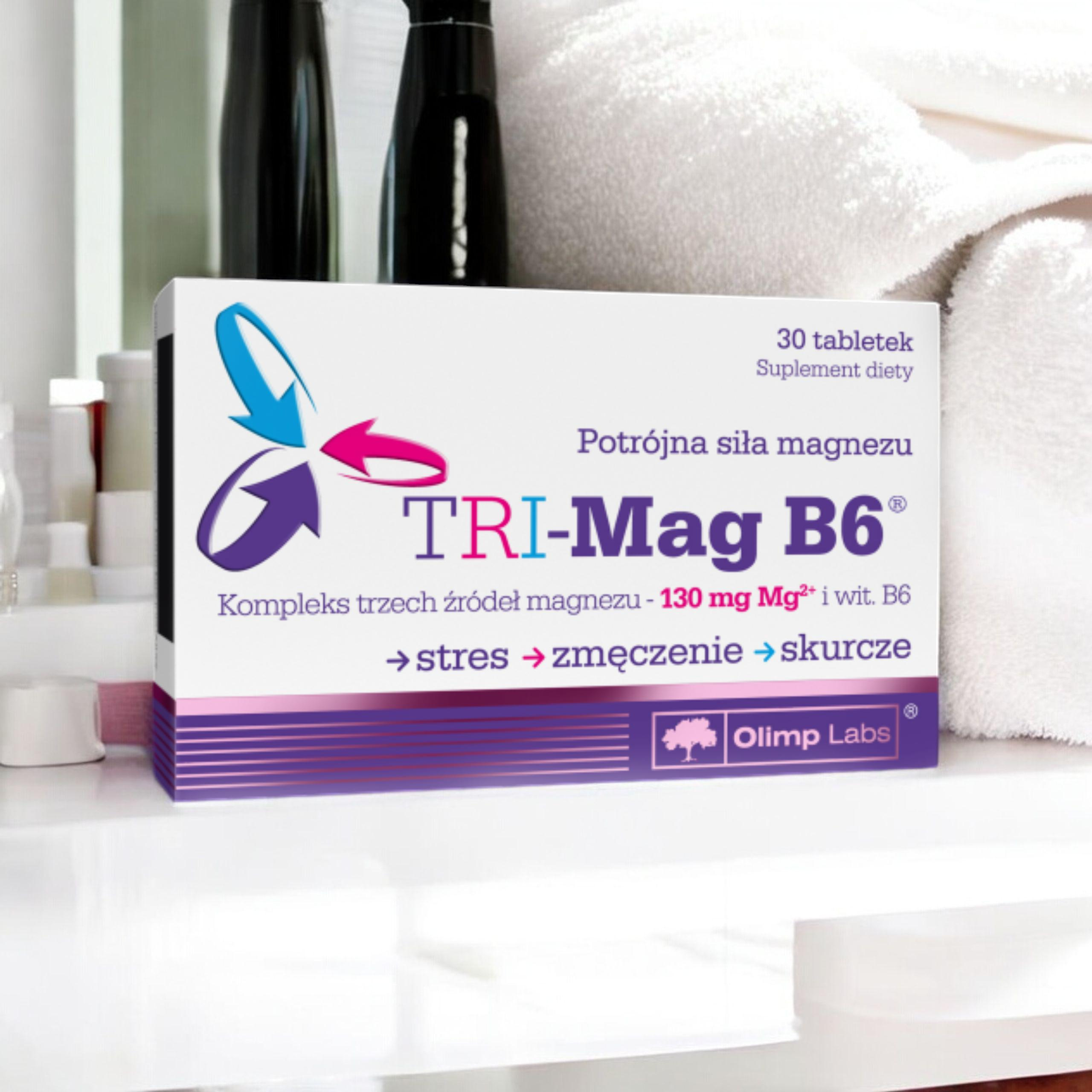 OLIMP Tri-Mag B6 - 3x 30tabs