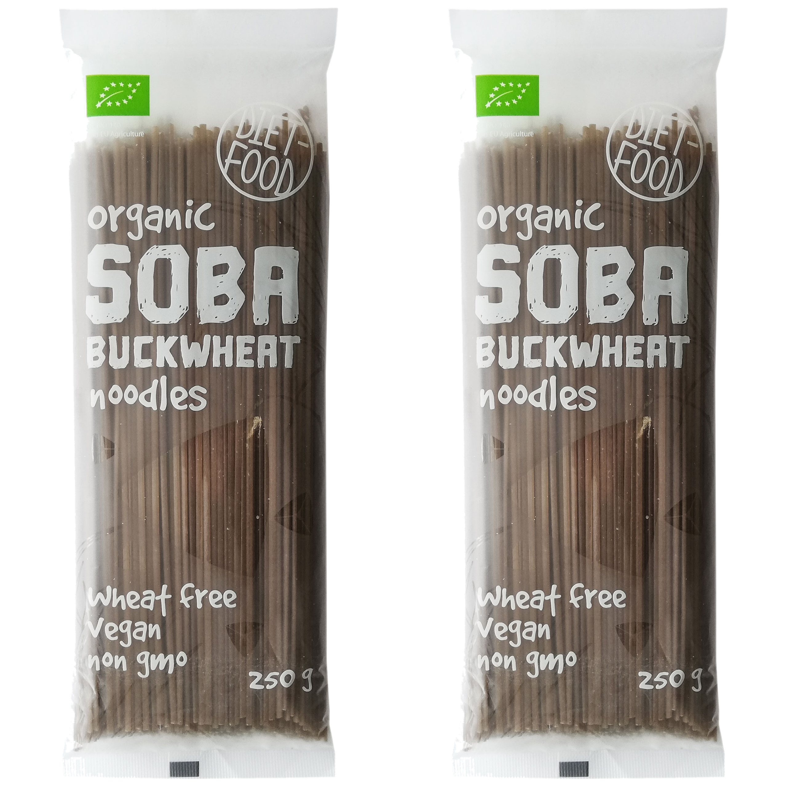 DIET FOOD Bio Makaraon Gryczany - 2x 250g