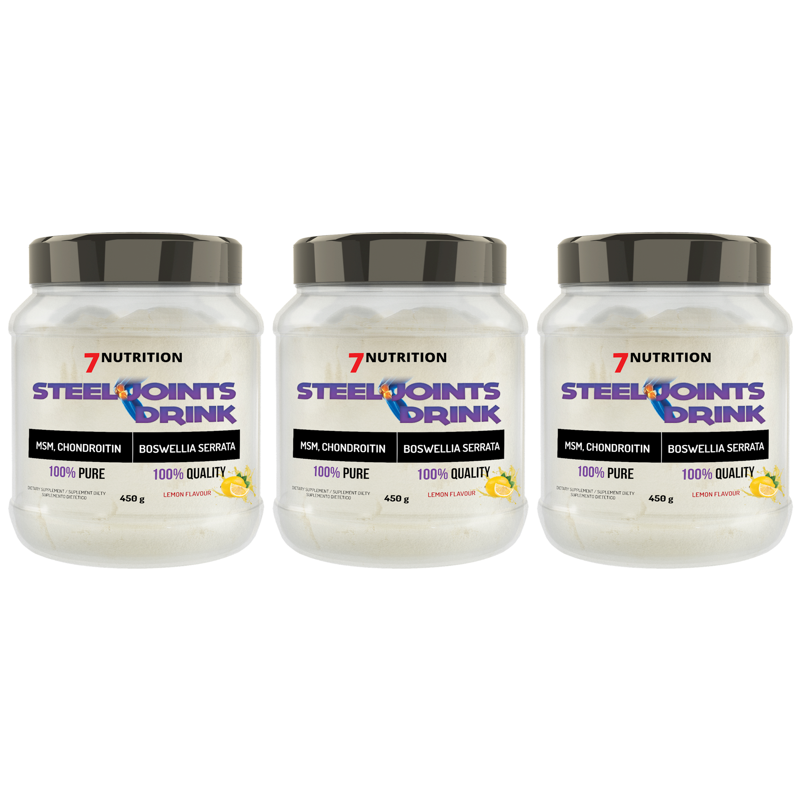 7 NUTRITION Steel Joints Drink - 3x 450g