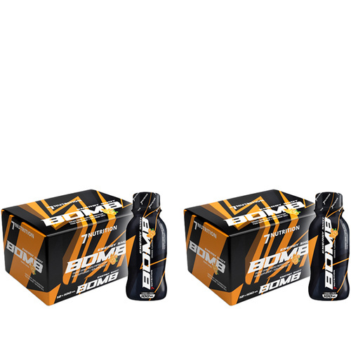 7 NUTRITION - Bomb Shot - 12x 2x 100ml - Orange