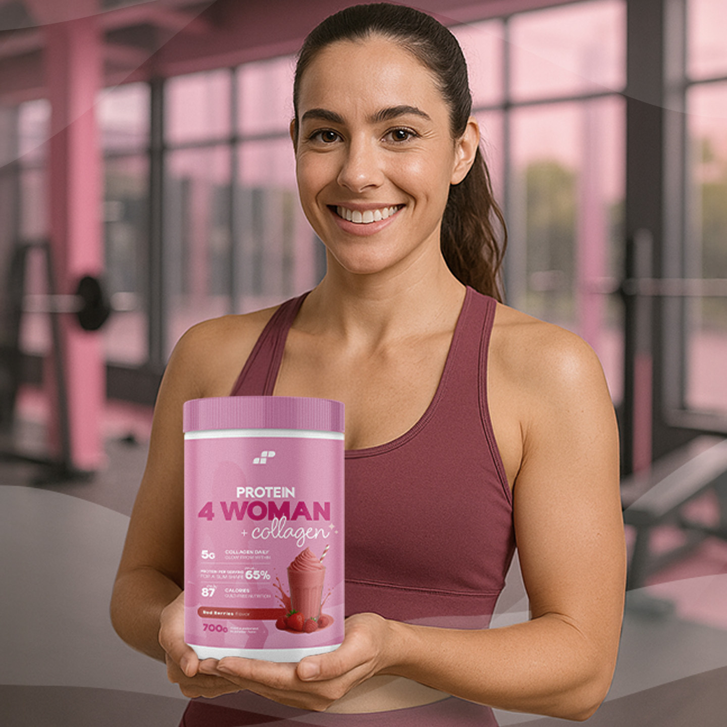 Protein 4 Woman + Collagen - 700g
