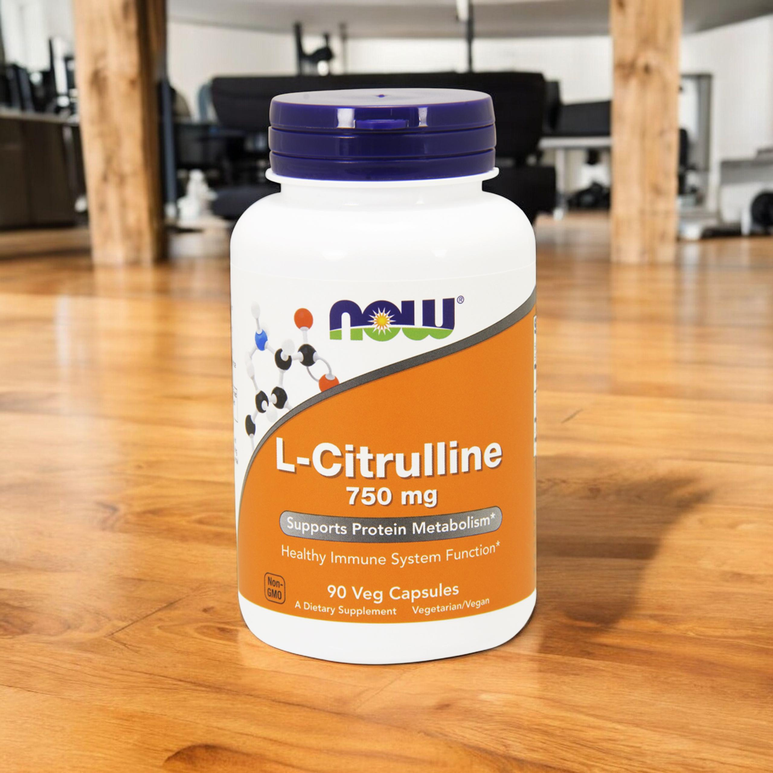 NOW L-Citrulline - 3x 90vegcaps