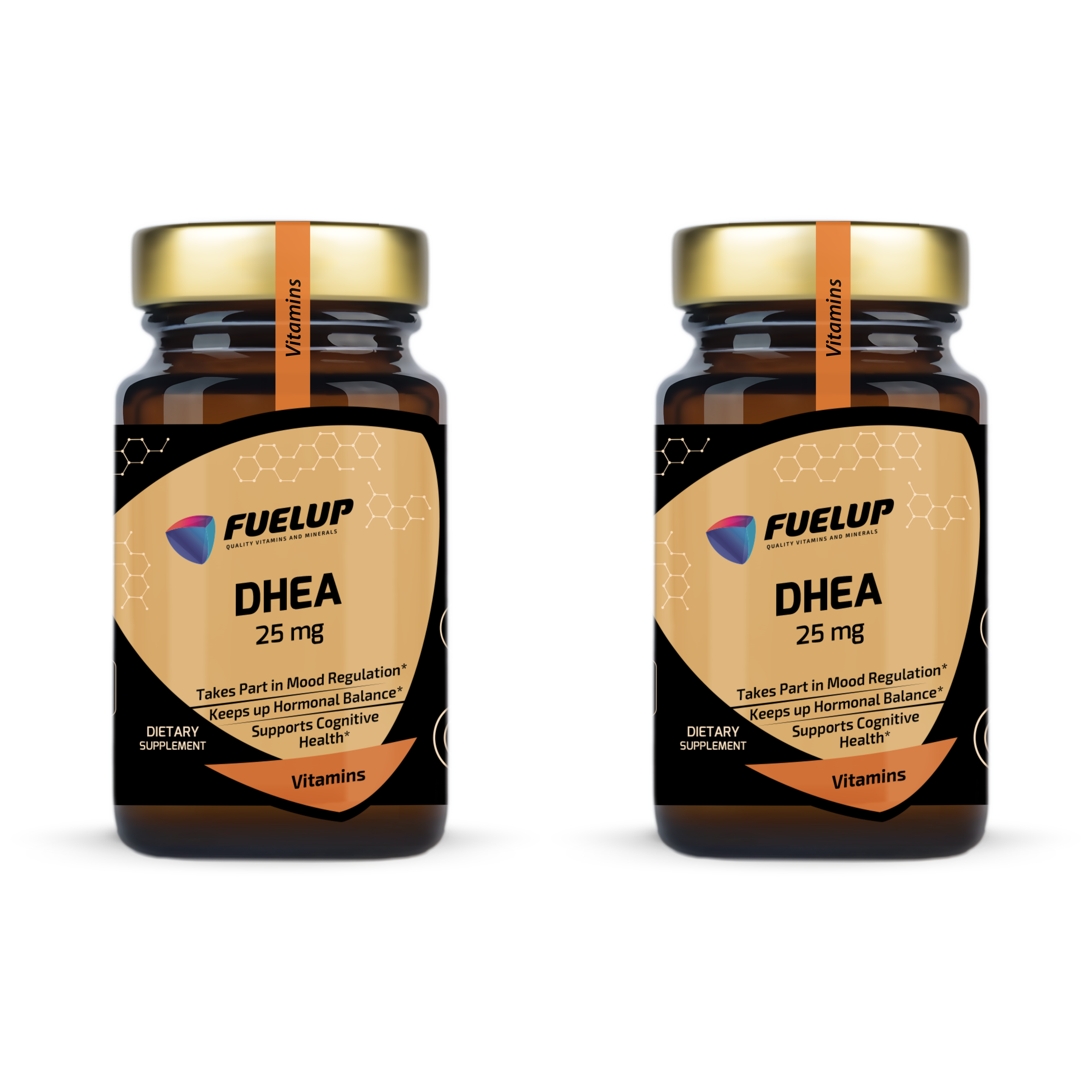 FUELUP - DHEA 25mg - 2x 120tabs.