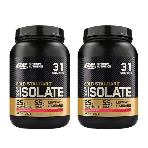 OPTIMUM NUTRITION Gold Standard 100% Isolate - 2x 930g