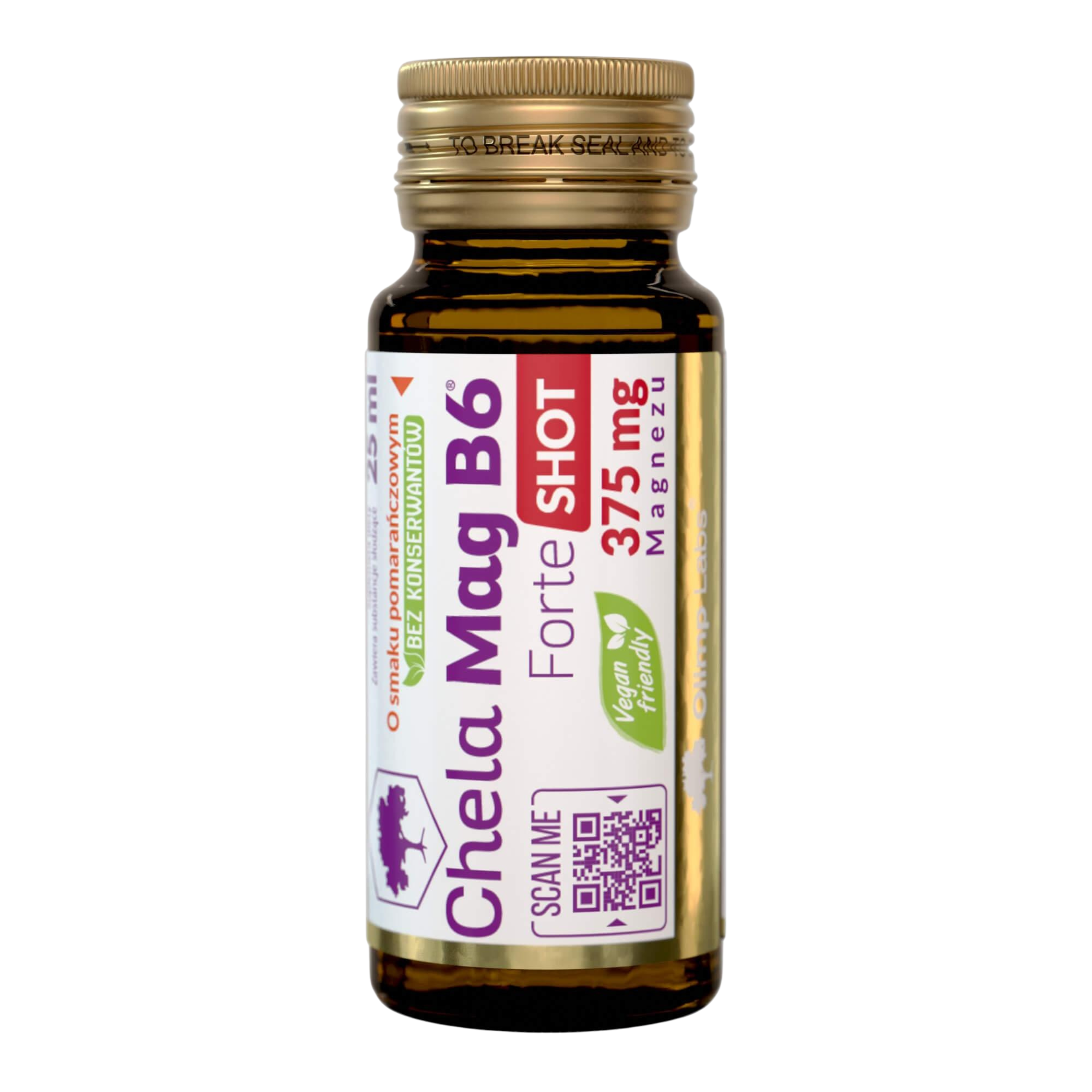 OLIMP - Chela-Mag B6 Forte Shot - 9x 3x 25ml - Orange