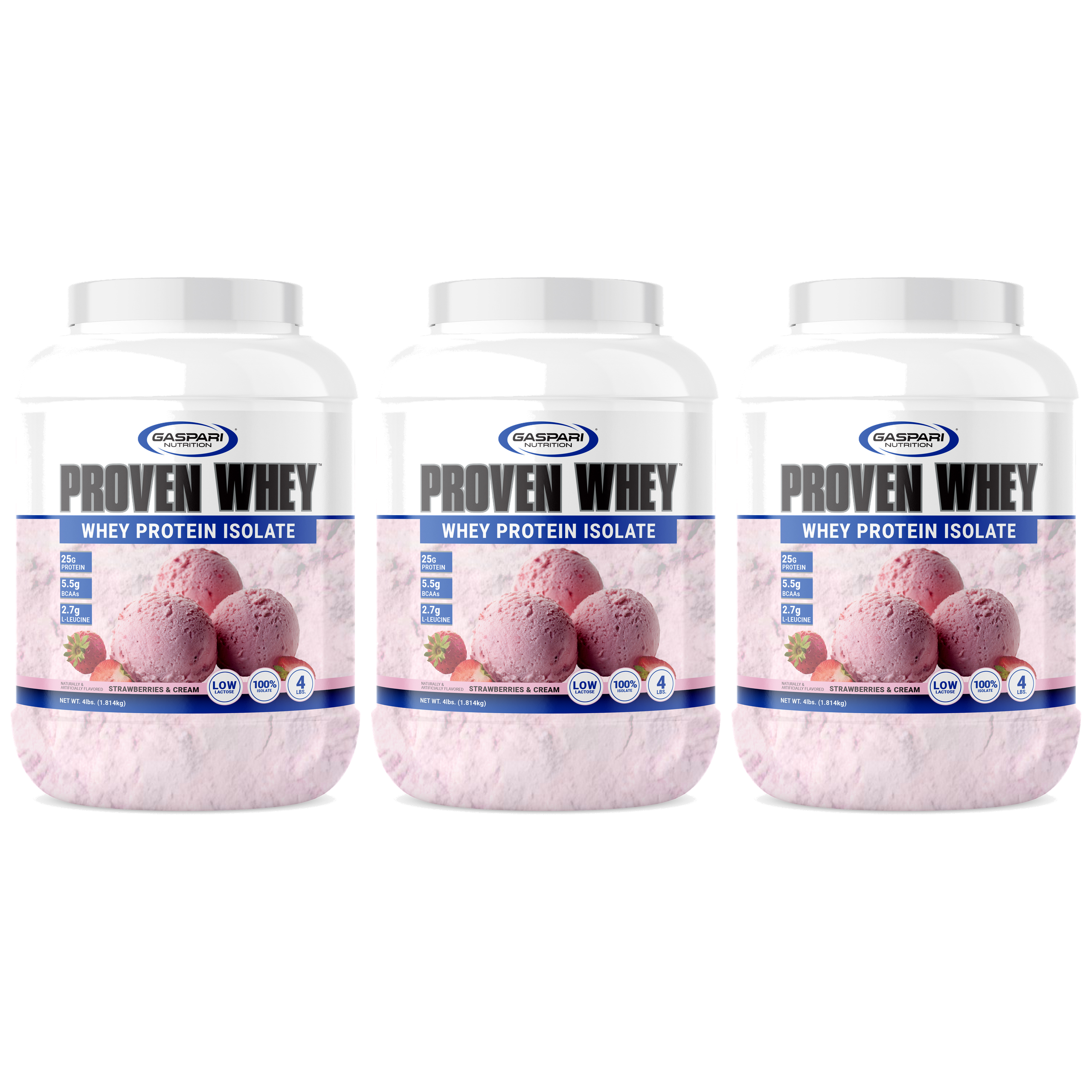 GASPARI NUTRITION Proven Whey 2.0 - 3x 1814g