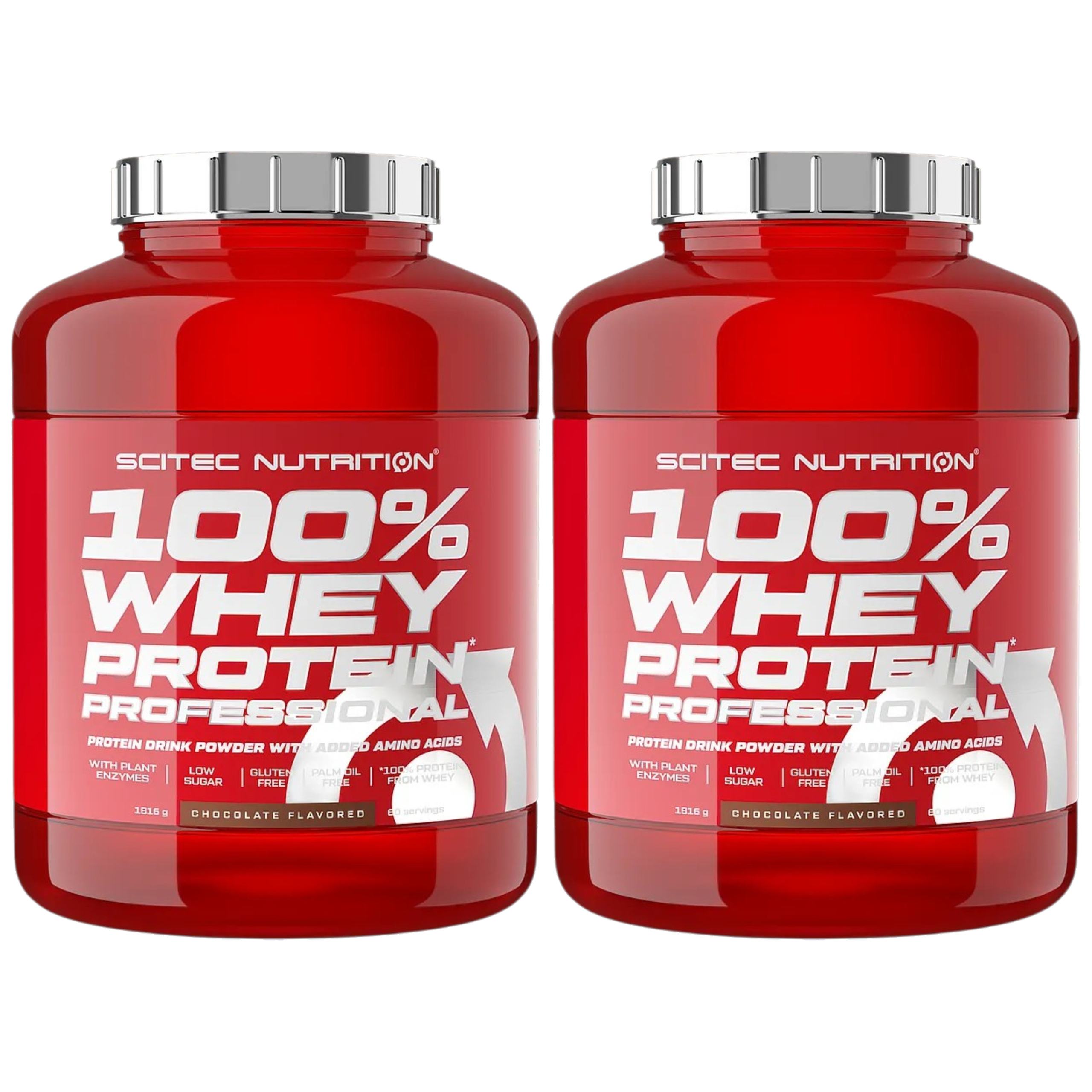 SCITEC - 100% Whey Professional - 2x 1816g