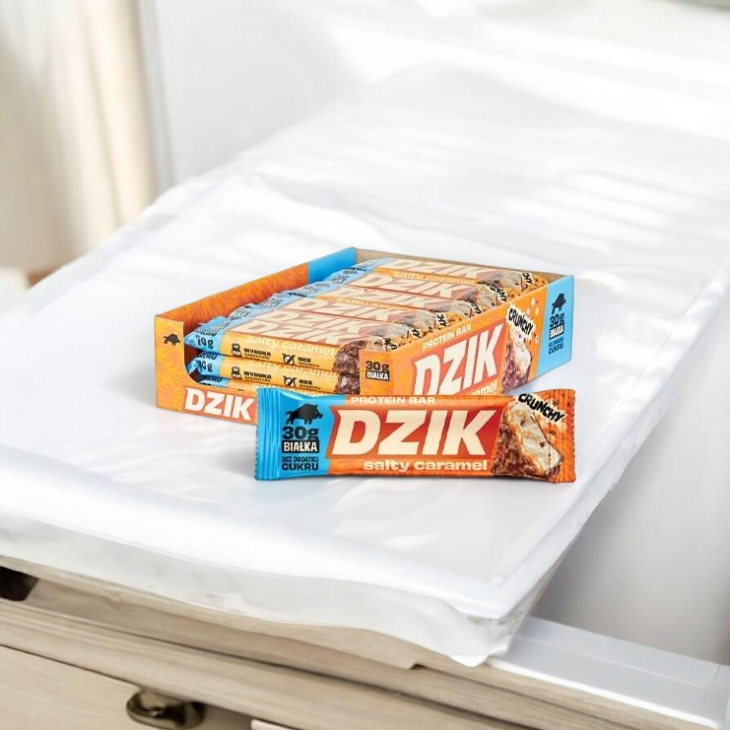 DZIK - Protein Bar Crunchy - 24x 70g 