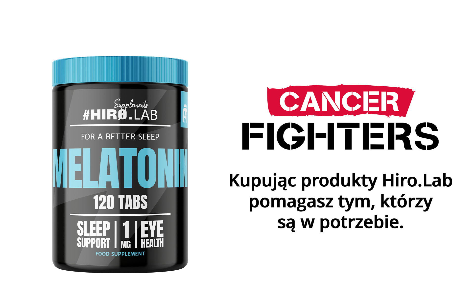 HIRO.LAB - Melatonin 1mg - 3x 120tabs.