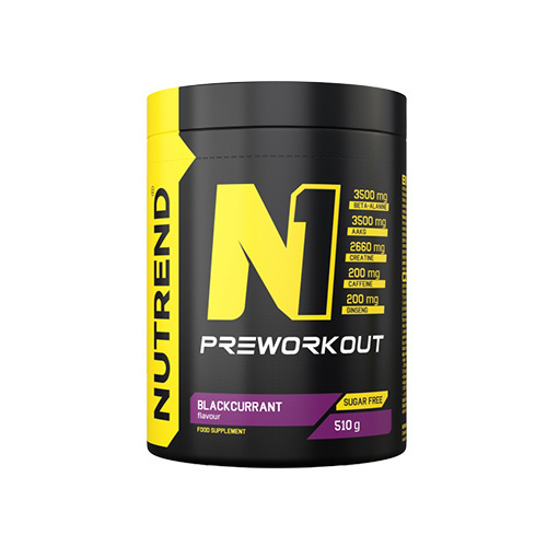 NUTREND N1 Pre Workout - 3x 510g