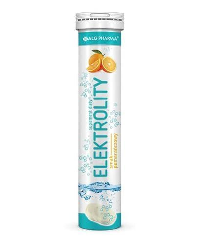 ALG PHARMA - Elektrolity - 20tabs - 2x Orange
