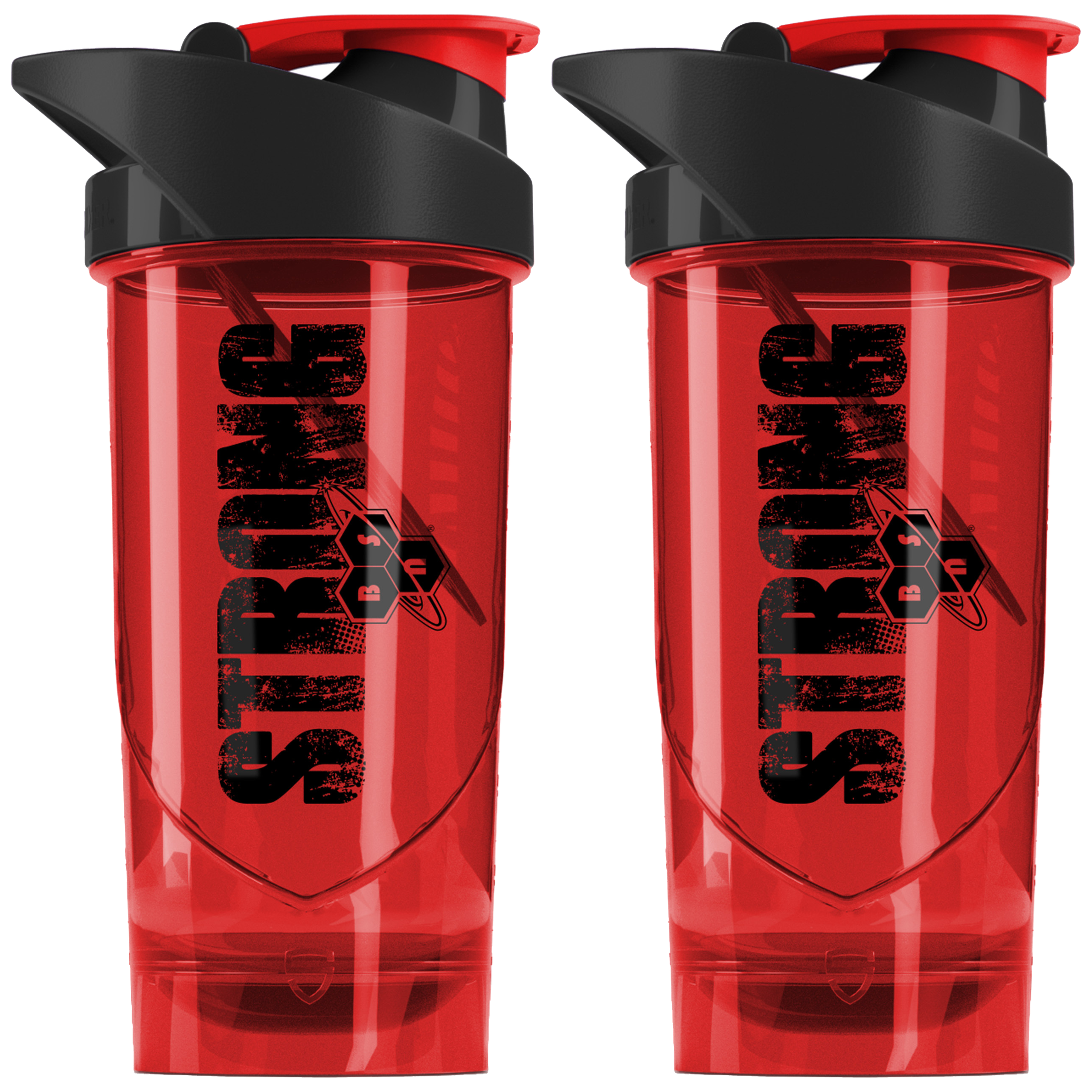 BSN Shaker Strong - 2x 700ml - Red