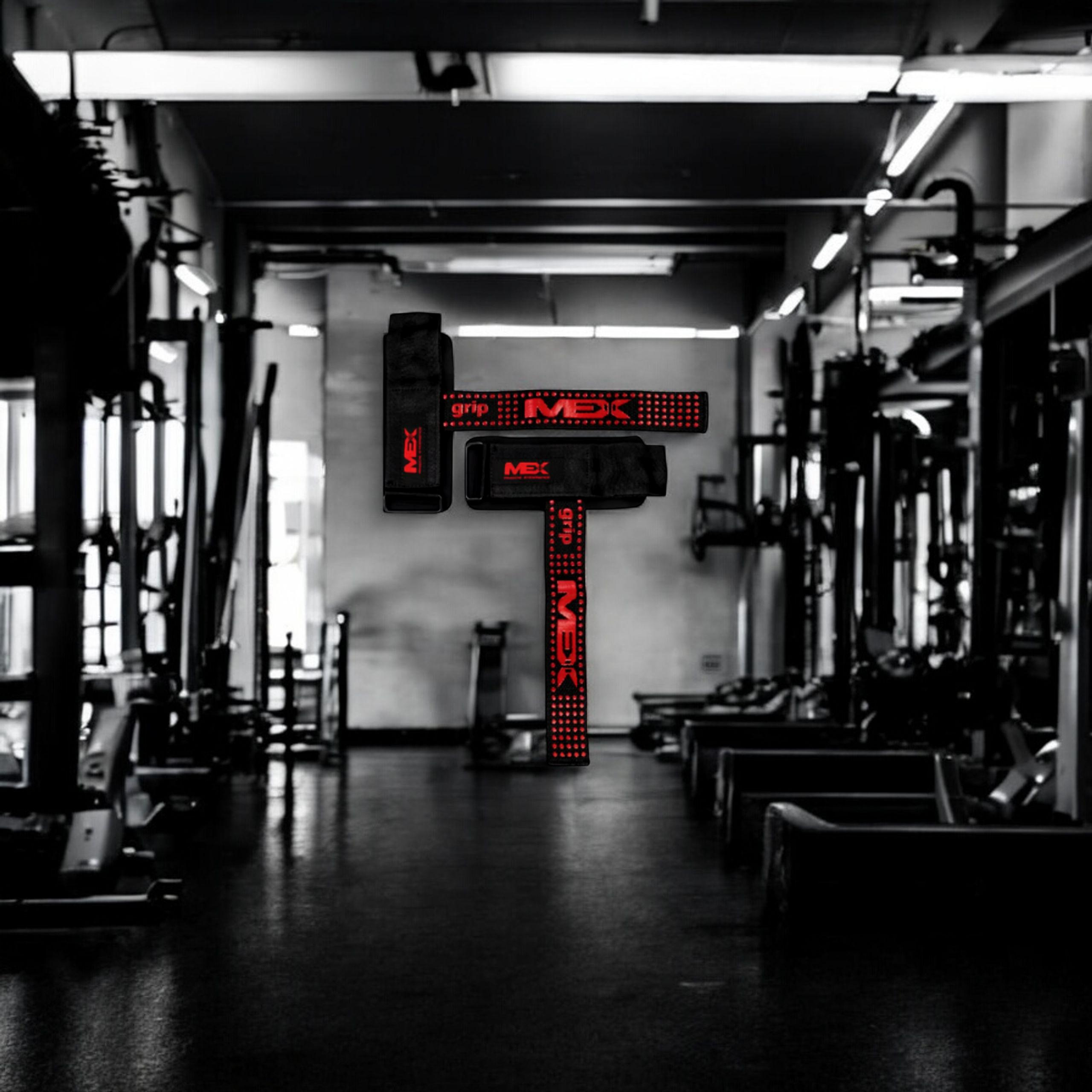 MEX NUTRITION - Lifting Straps V-Pro - Black