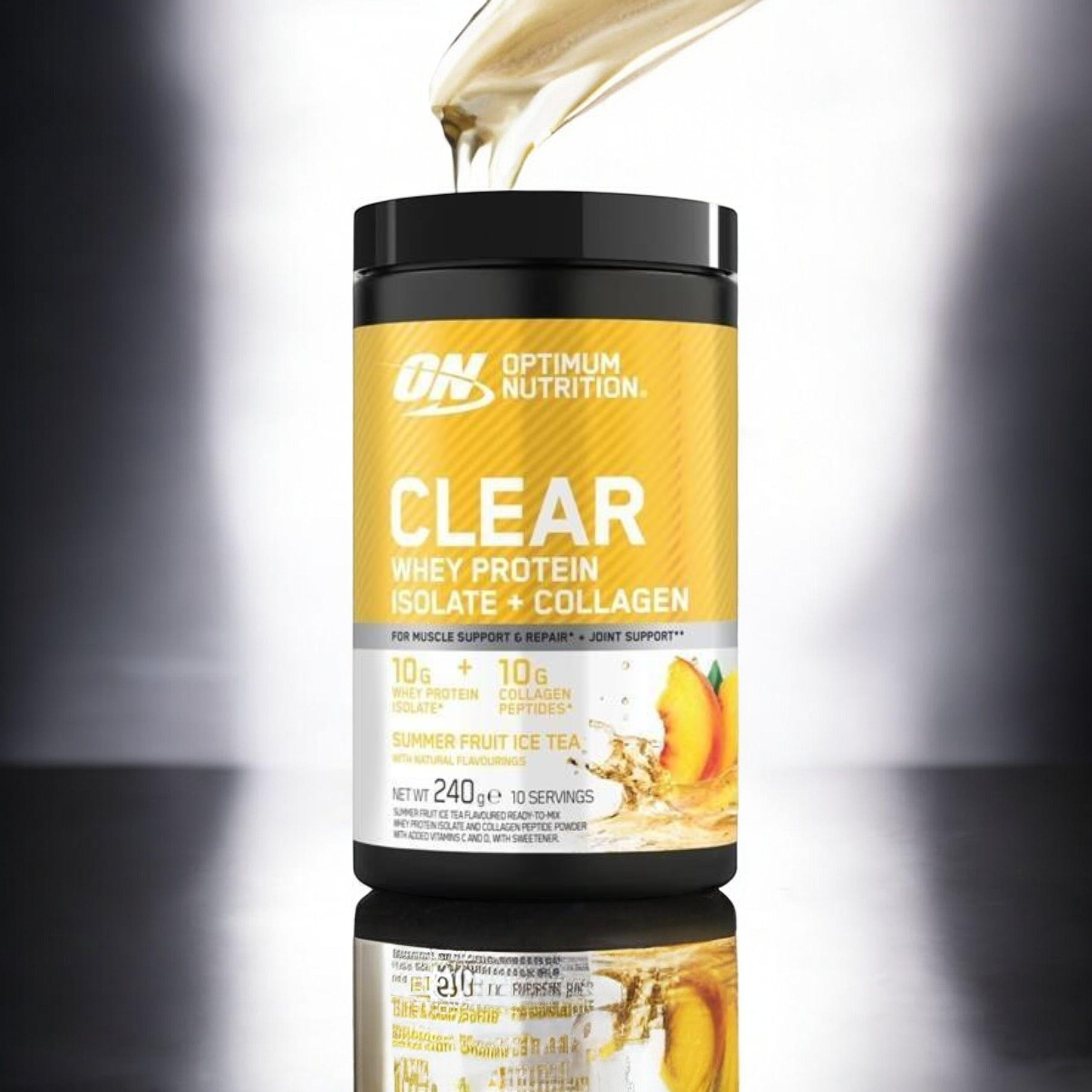 OPTIMUM NUTRITION - Whey Collagen - 240g - Summer Fruit Ice Tea