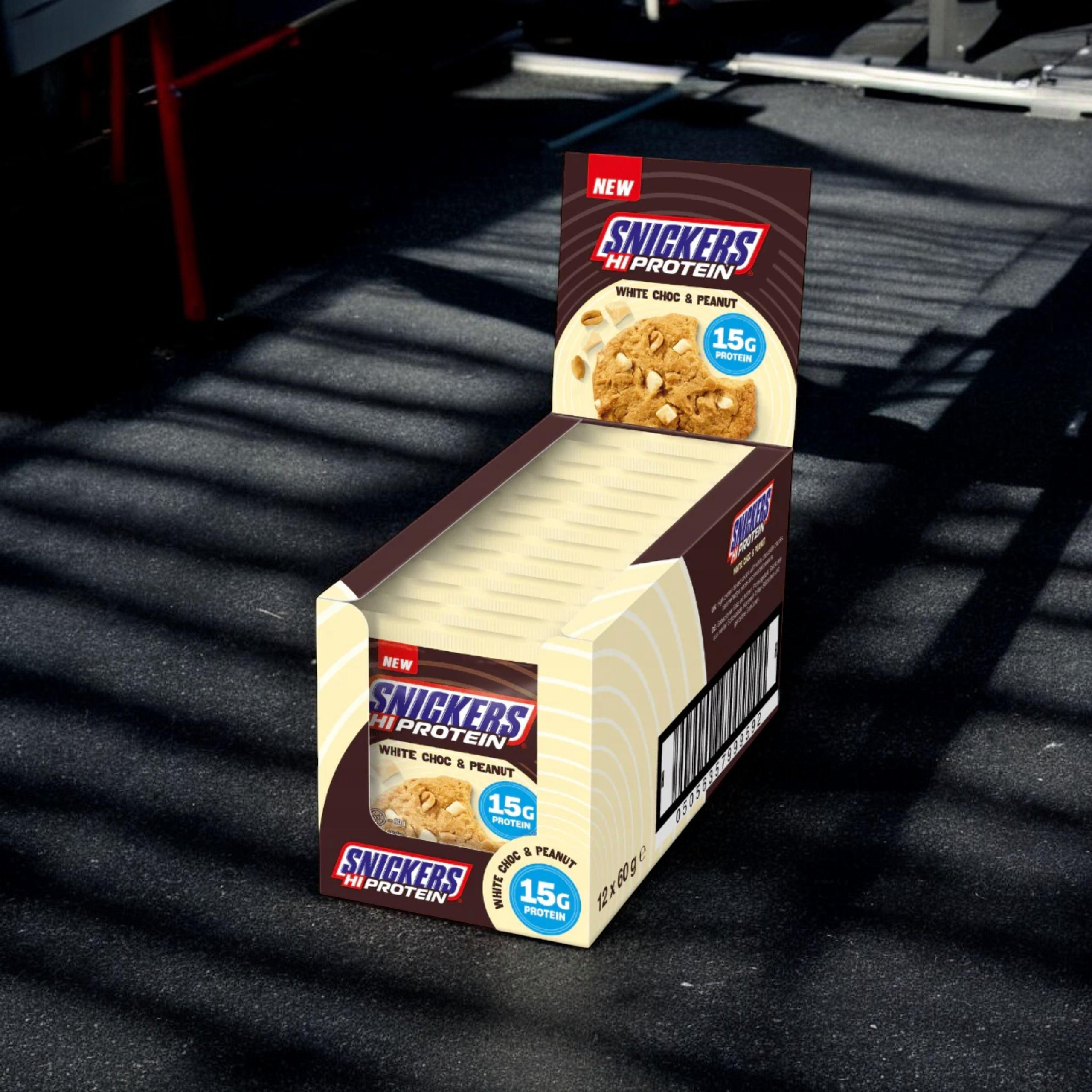 Mars - High Protein Cookie - 12x 3x 60g - White Chocolate & Peanut