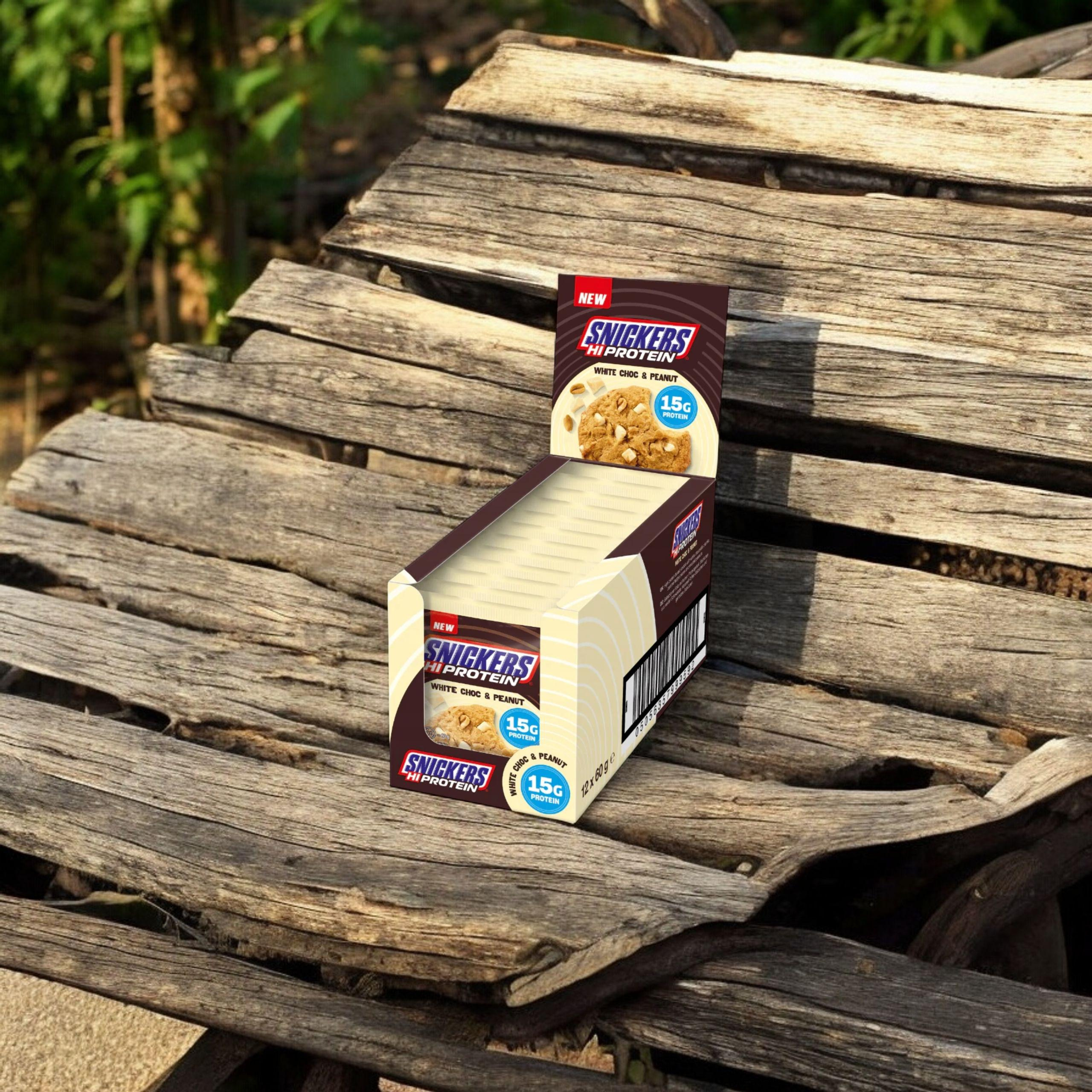 Mars - High Protein Cookie - 12x 3x 60g - White Chocolate & Peanut