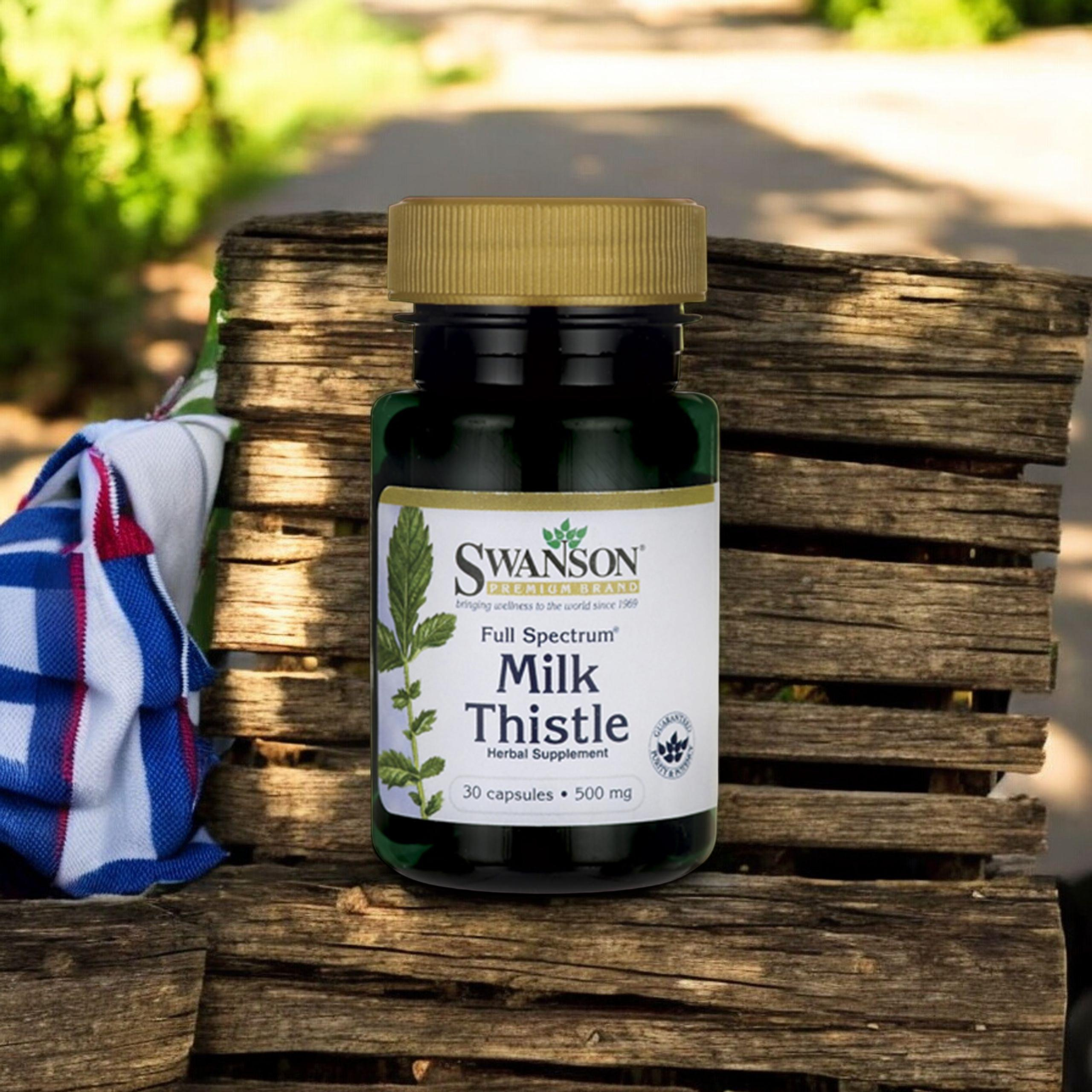 SWANSON Full Spectrum Milk Thistle 500mg - 30caps