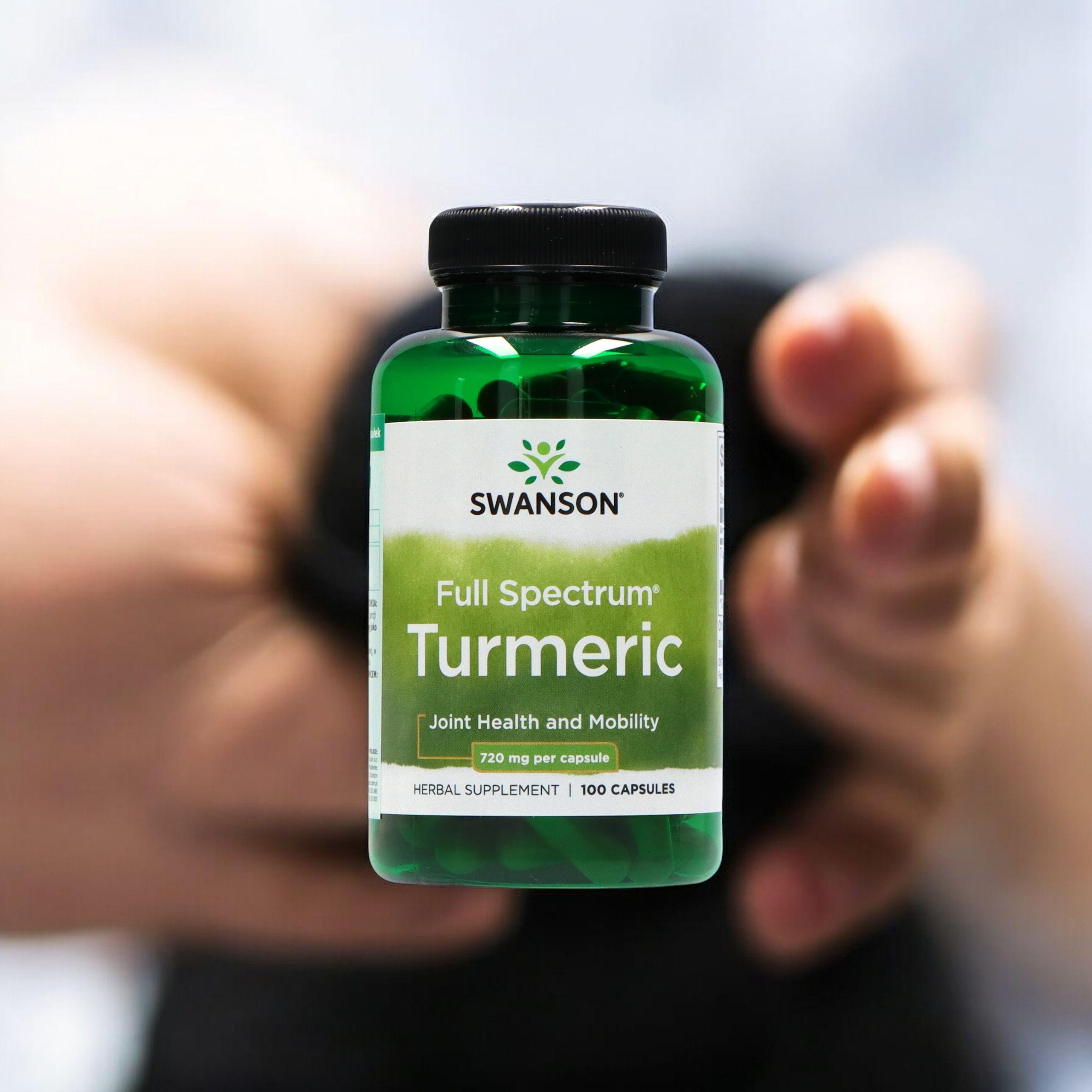 SWANSON Turmeric 720mg (Kurkuma) - 3x 100caps