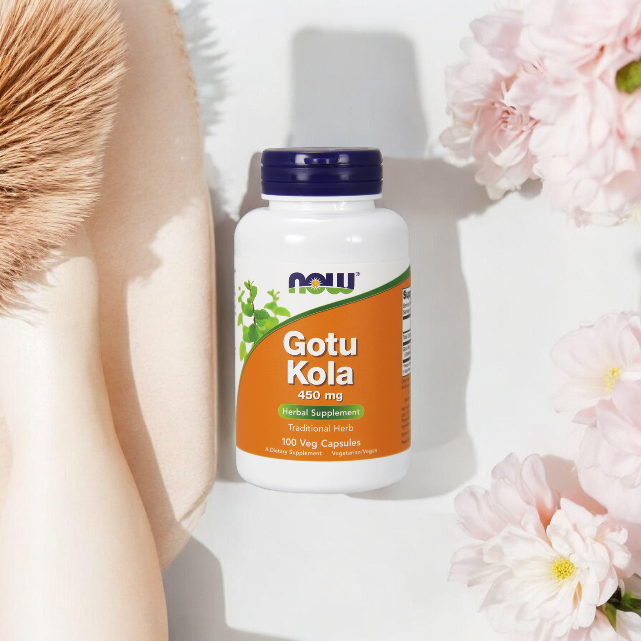 NOW Gotu Kola 450mg - 3x 100vcaps