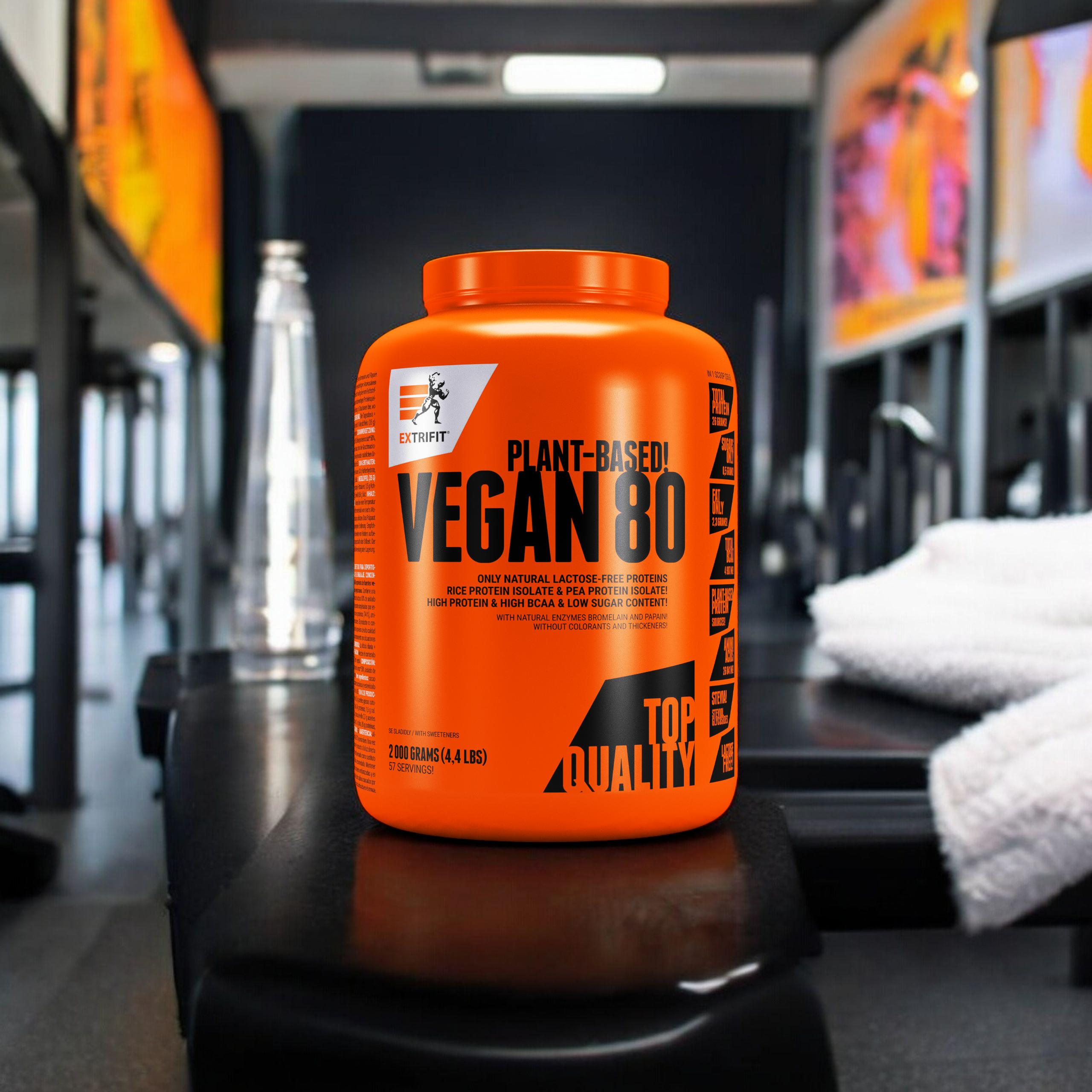 EXTRIFIT Vegan 80 - 3x 2000g