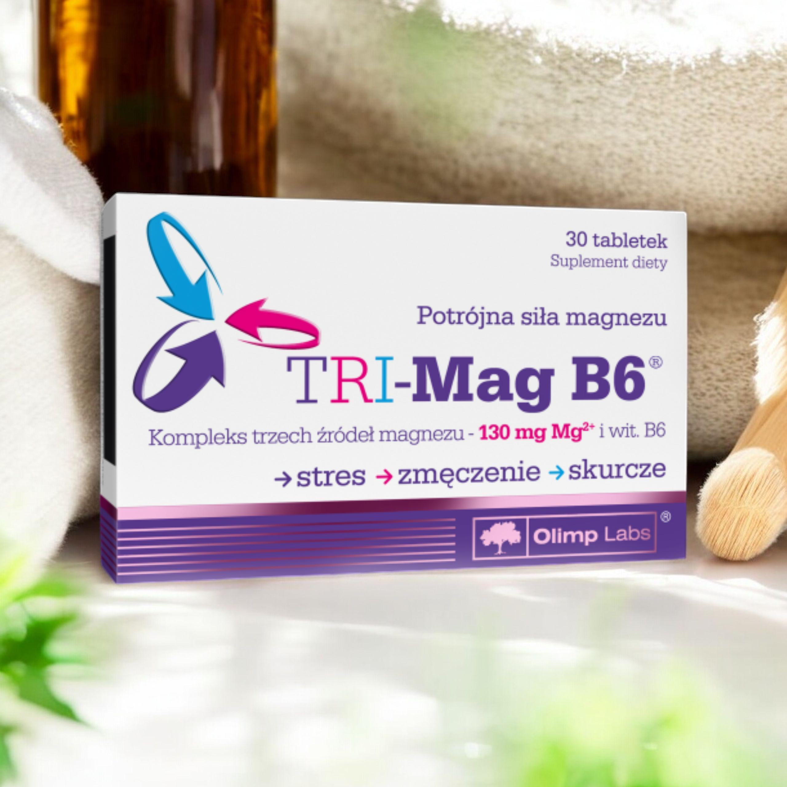 OLIMP Tri-Mag B6 - 3x 30tabs
