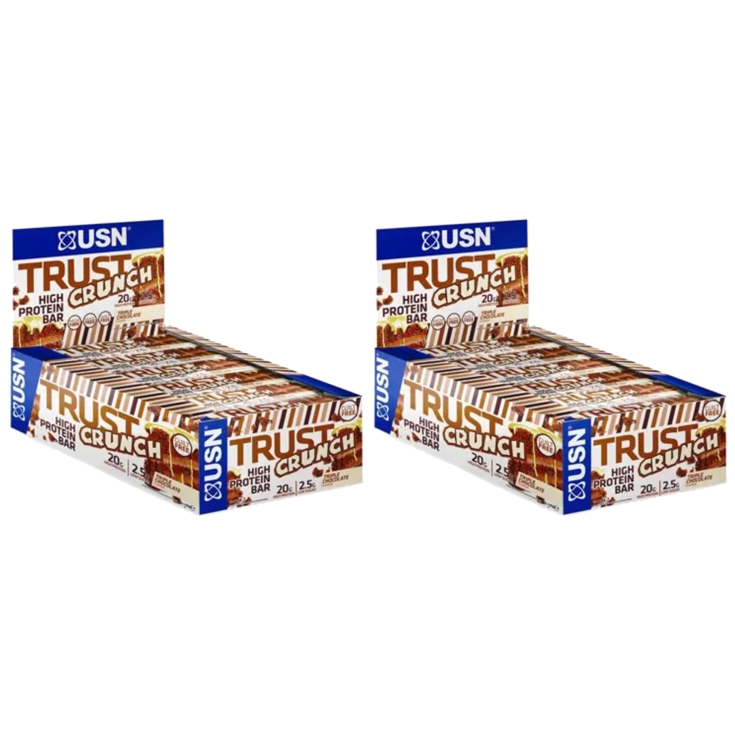 USN - Trust Crunch - 12x 2x 60g