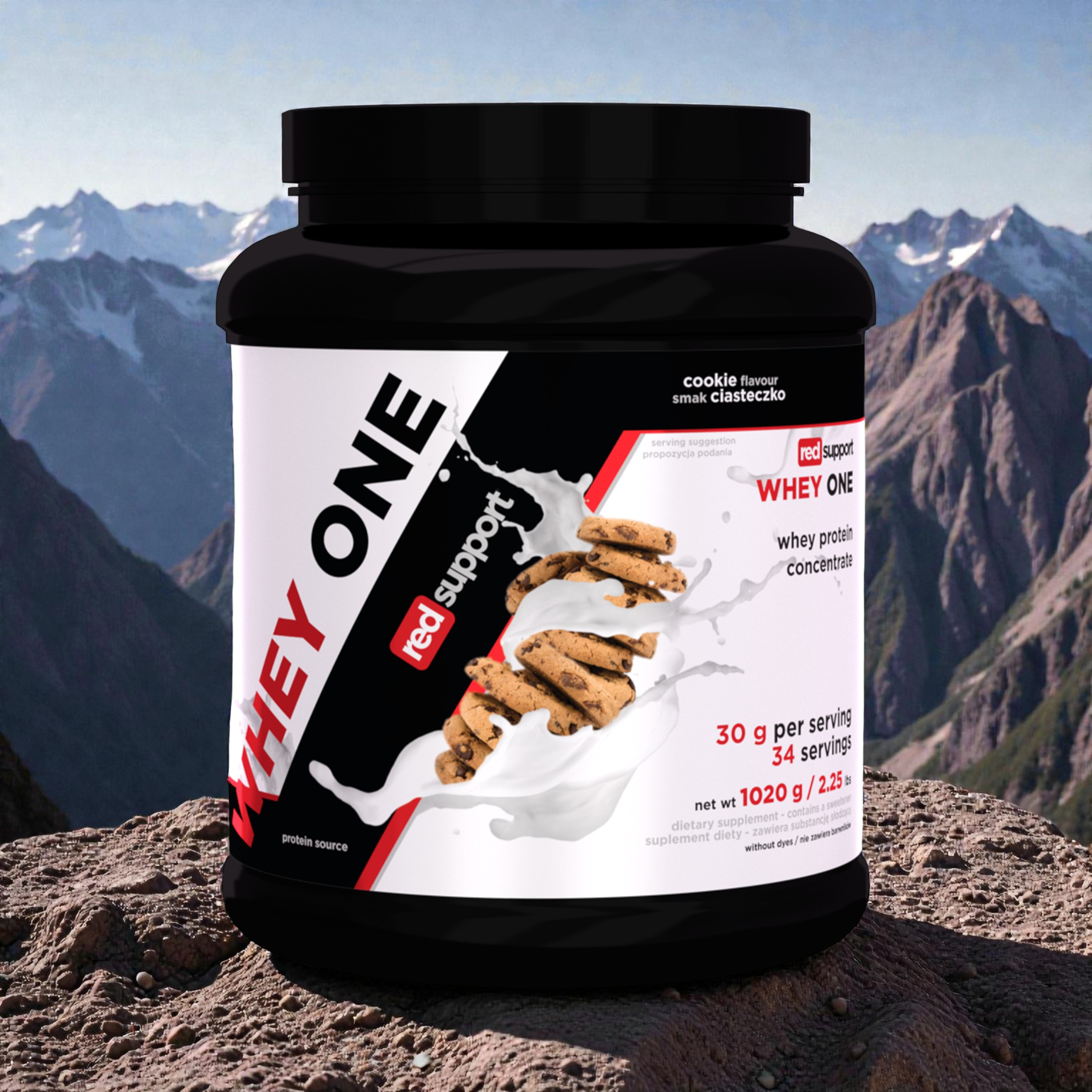 RED SUPPORT Whey One - 3x 1020g