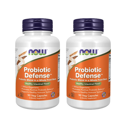 NOW Probiotic Defense - 2x 90vegcaps