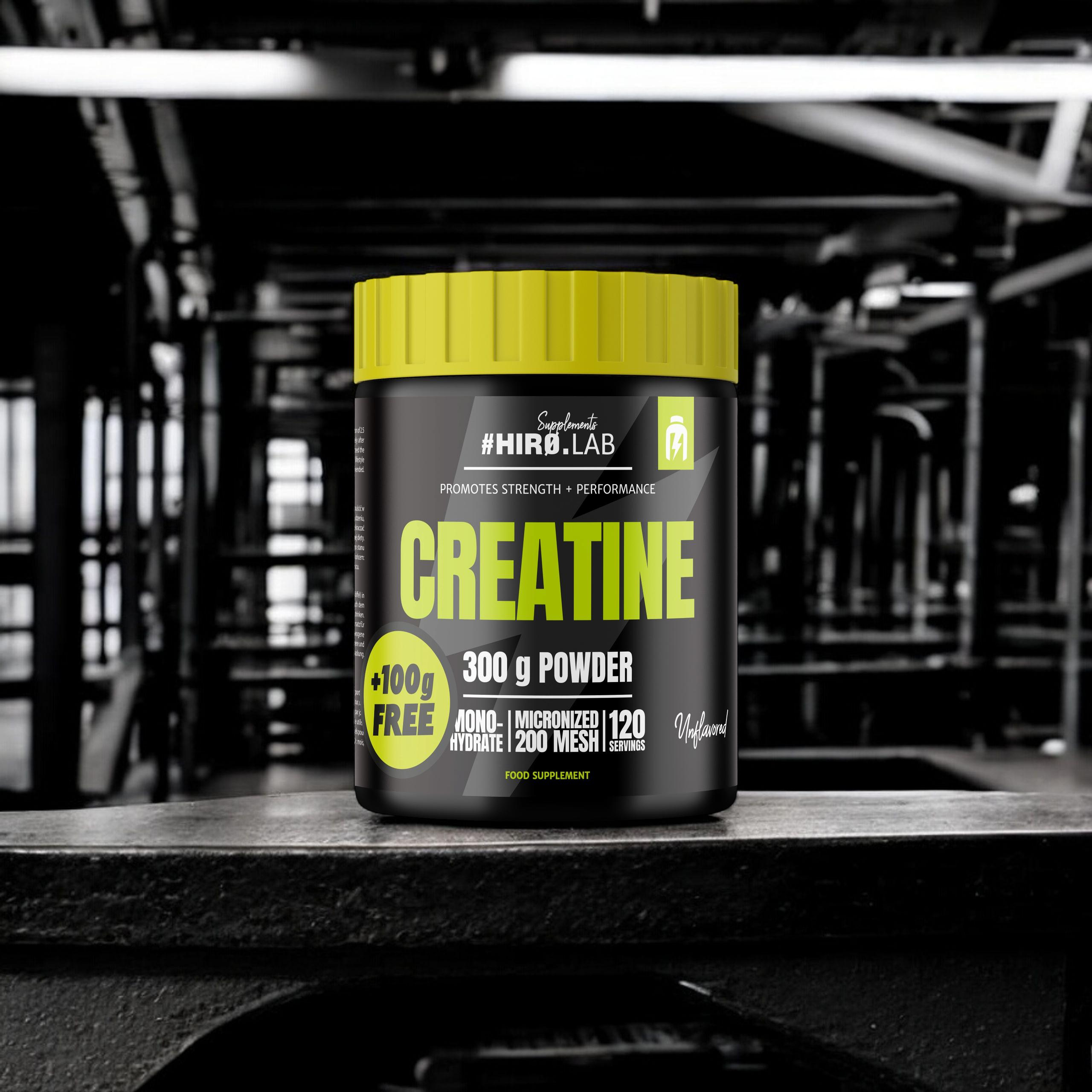 HIRO.LAB Creatine - 300g + 100g FREE
