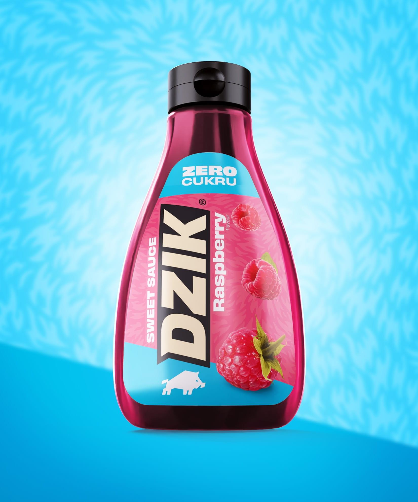 Sweet Sauce Zero Raspberry - gęsty malinowy sos w butelce