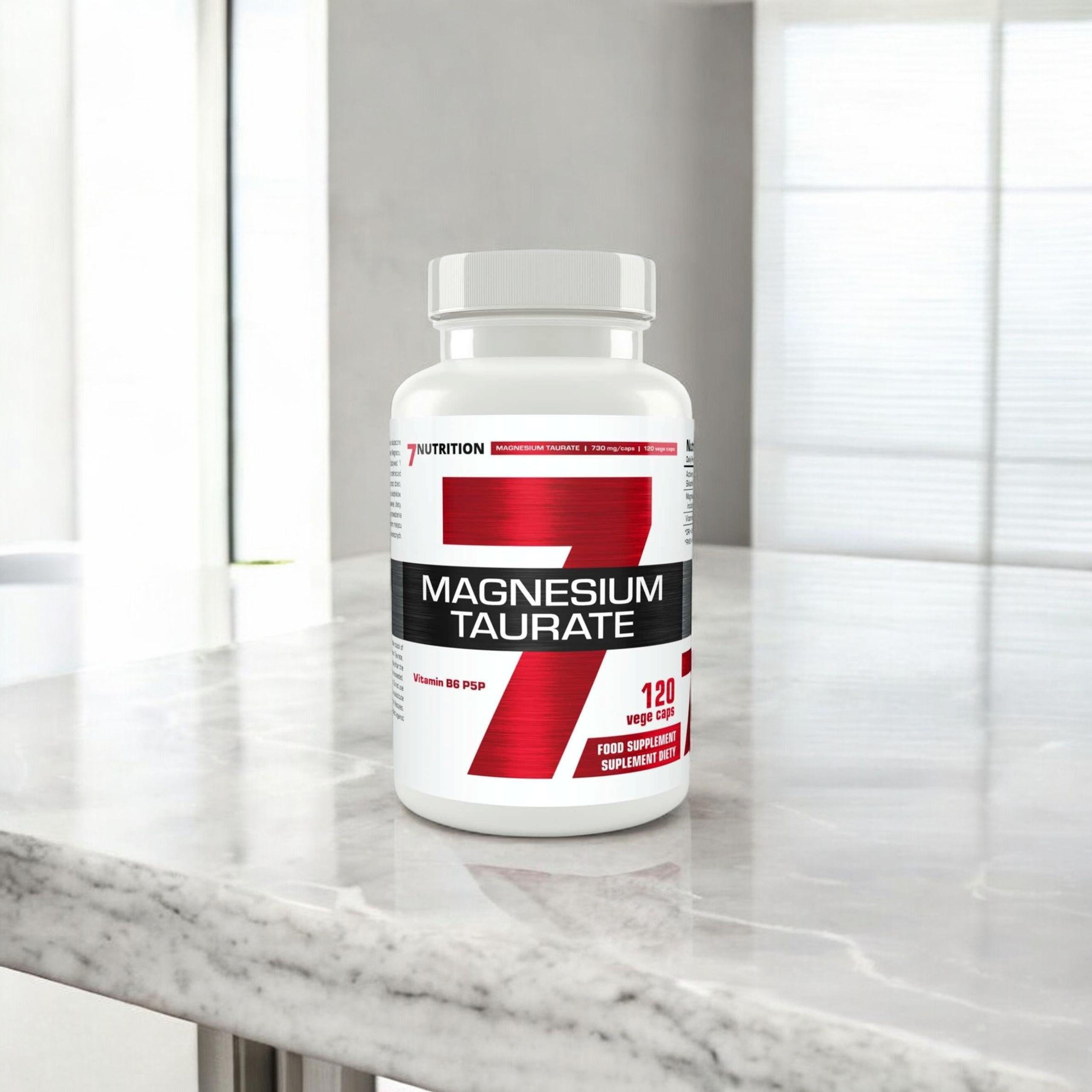 7 NUTRITION - Magnesium Taurate - 120vcaps.
