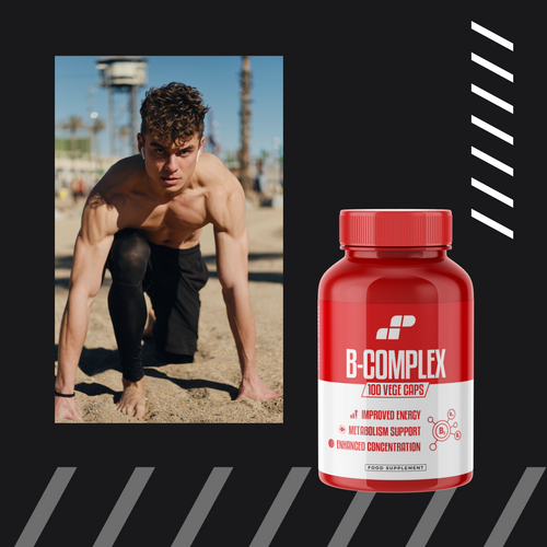 MP NUTRITION Vitamin B-Complex - 100vcaps - Kompleks Witamin B